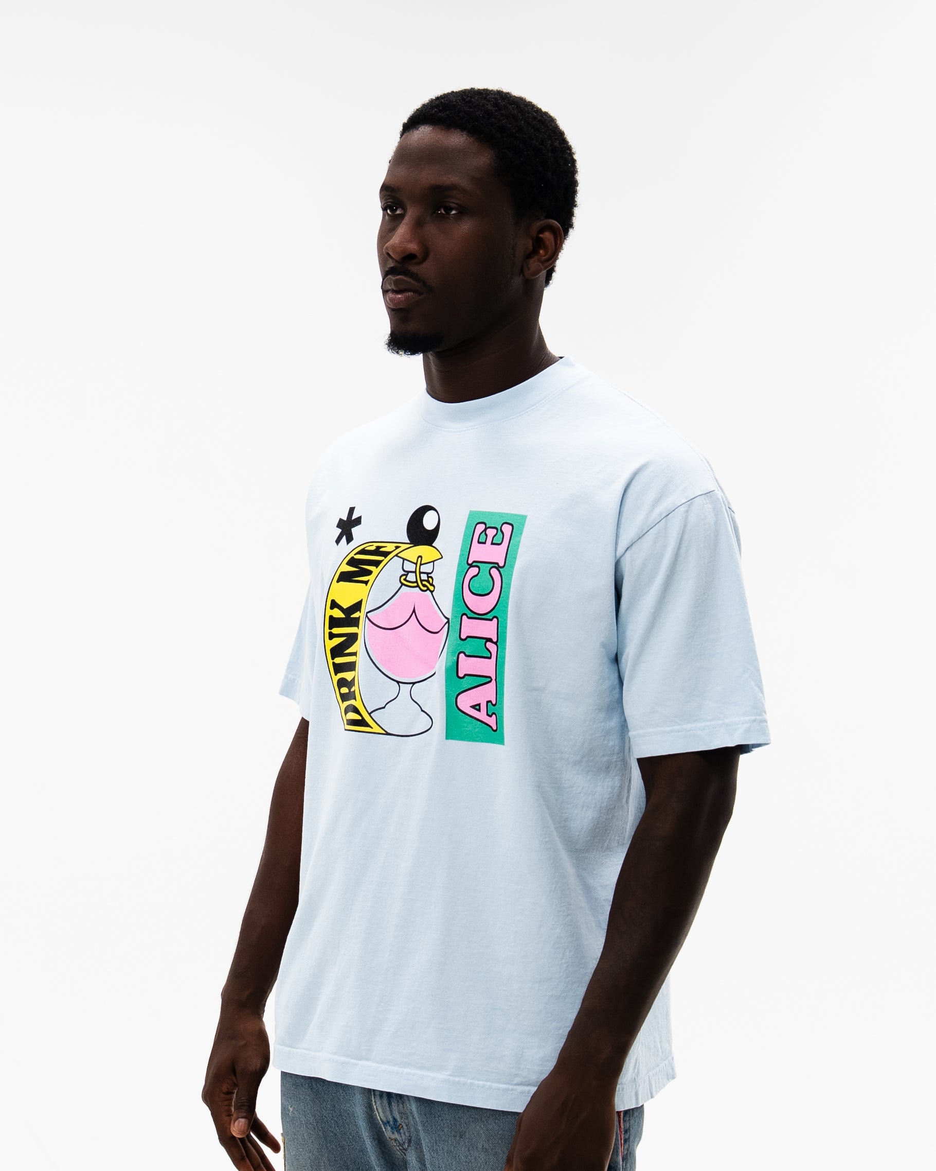 Drink Me Tee / Cloud Blue-4