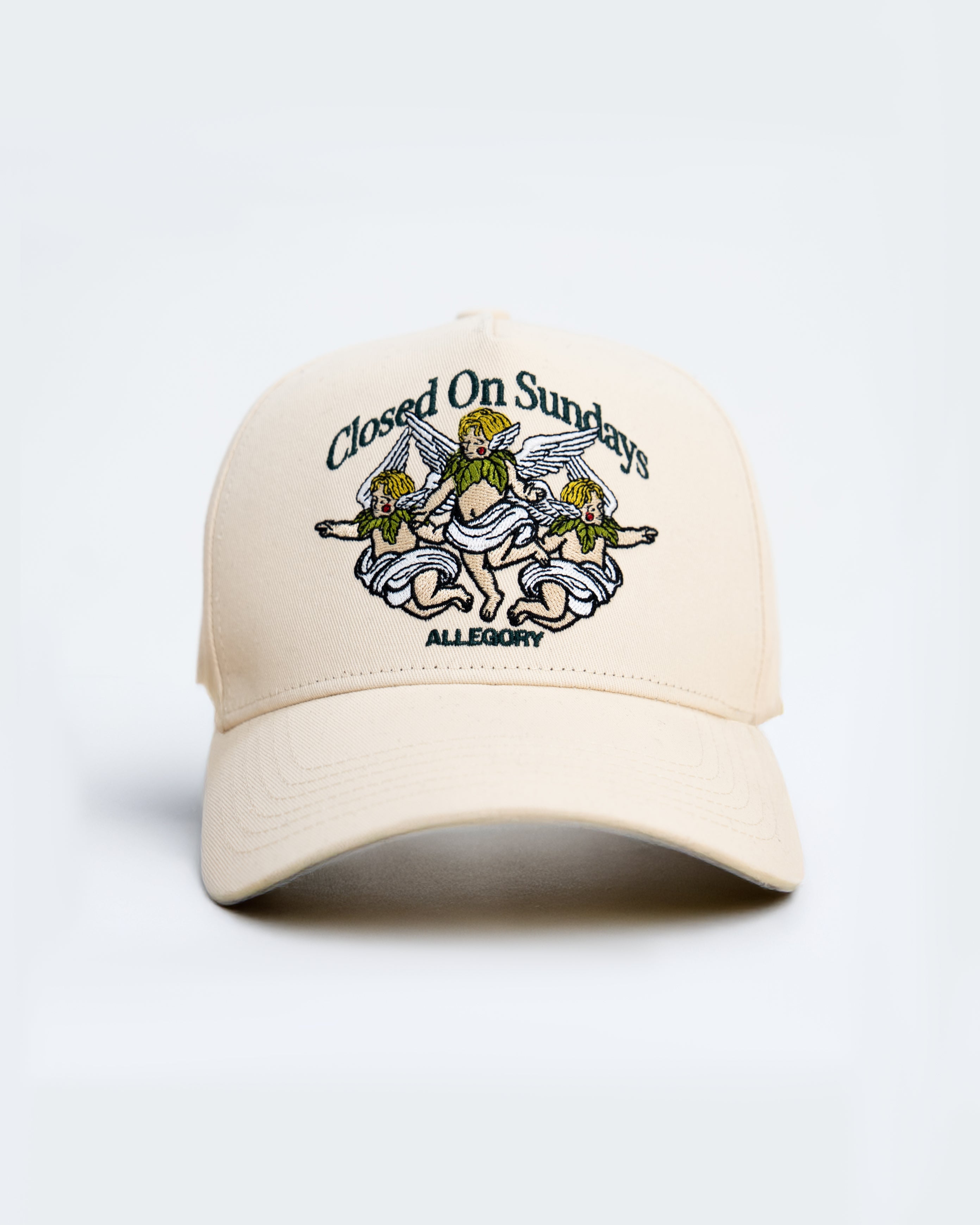 Closed On Sunday Structured Cotton Hat