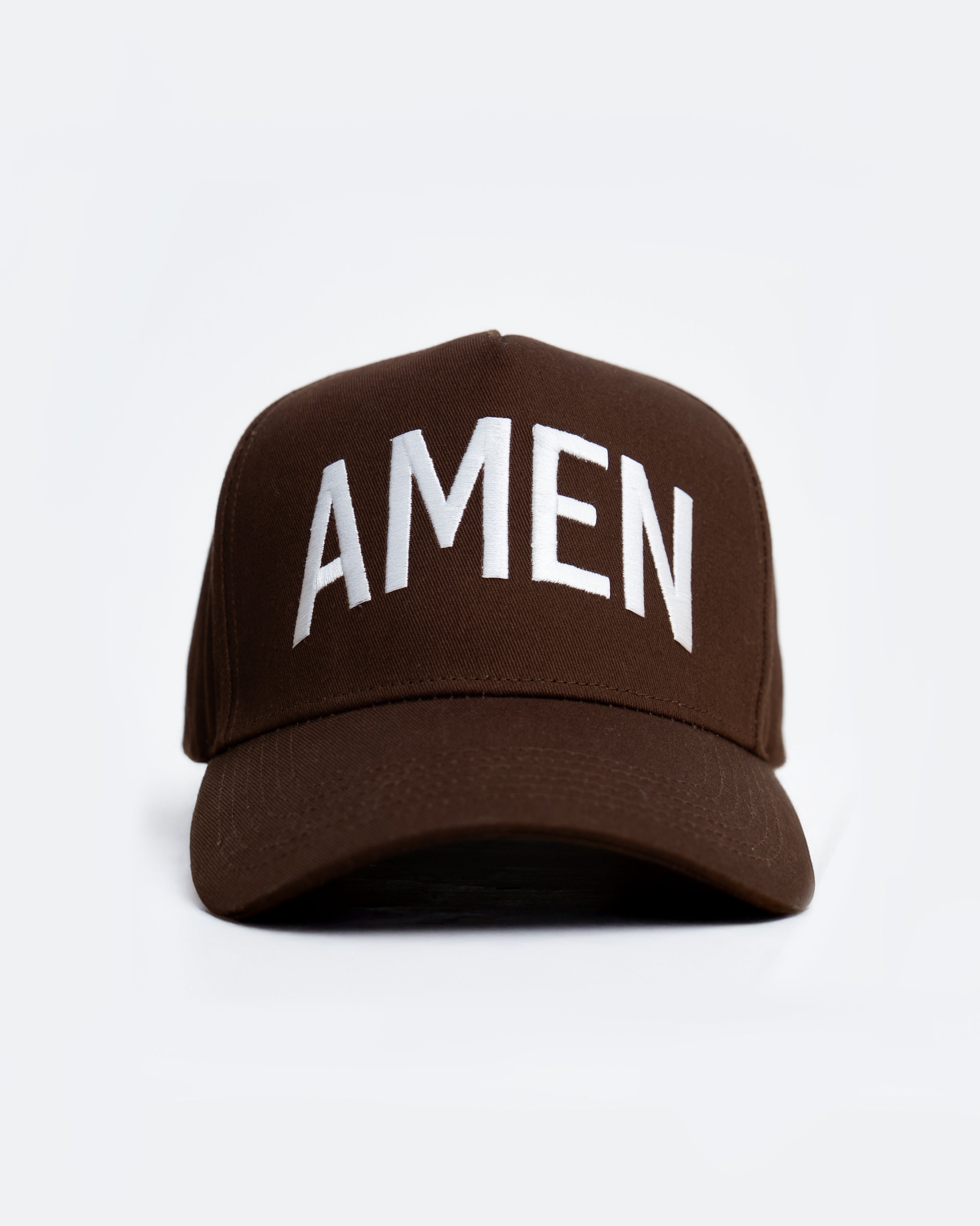 AMEN Premium Cotton Hat / Brown