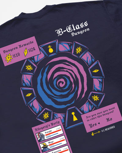 Dungeon Raid Tee / Navy