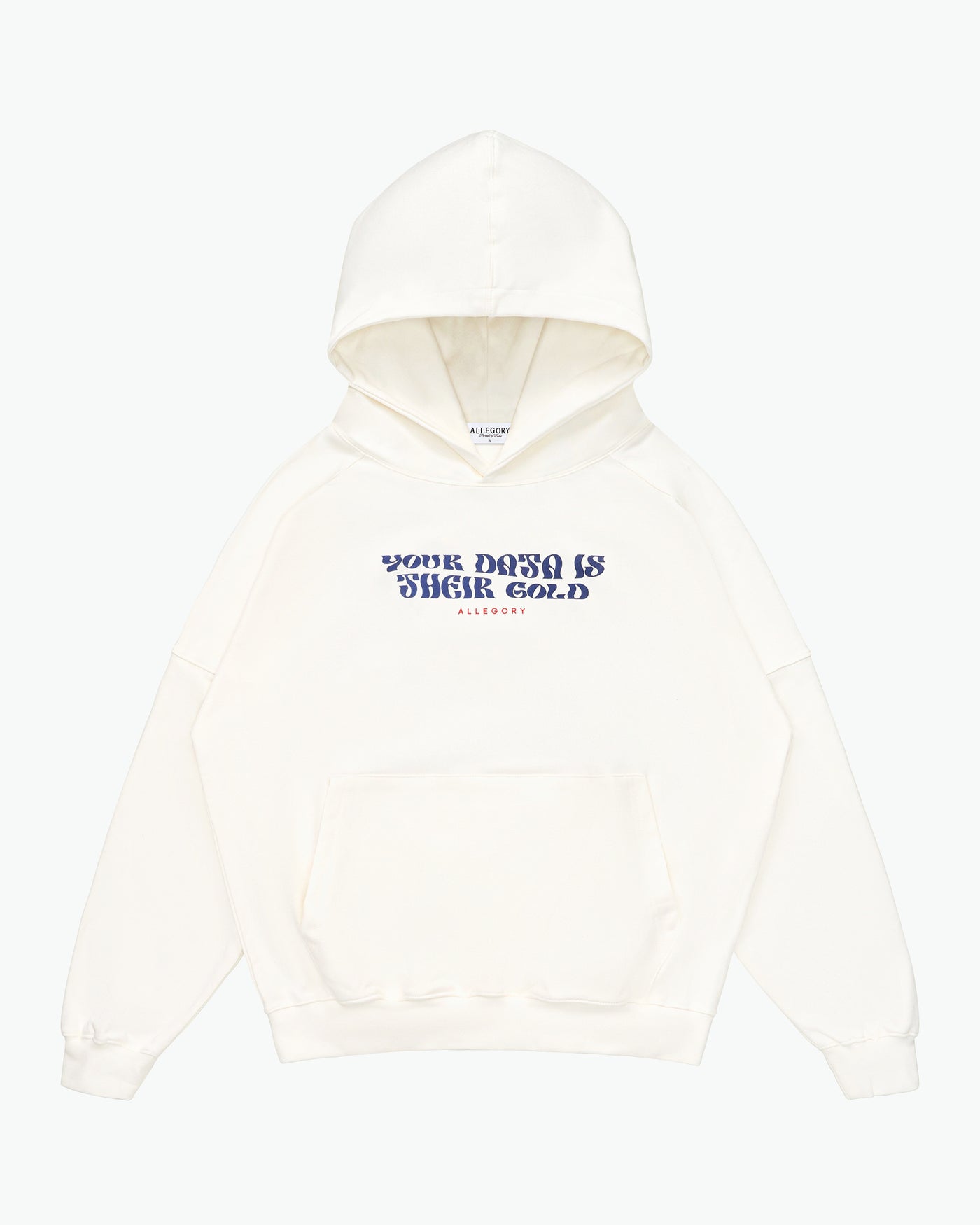 Data Mining Heavyweight Hoodie / White