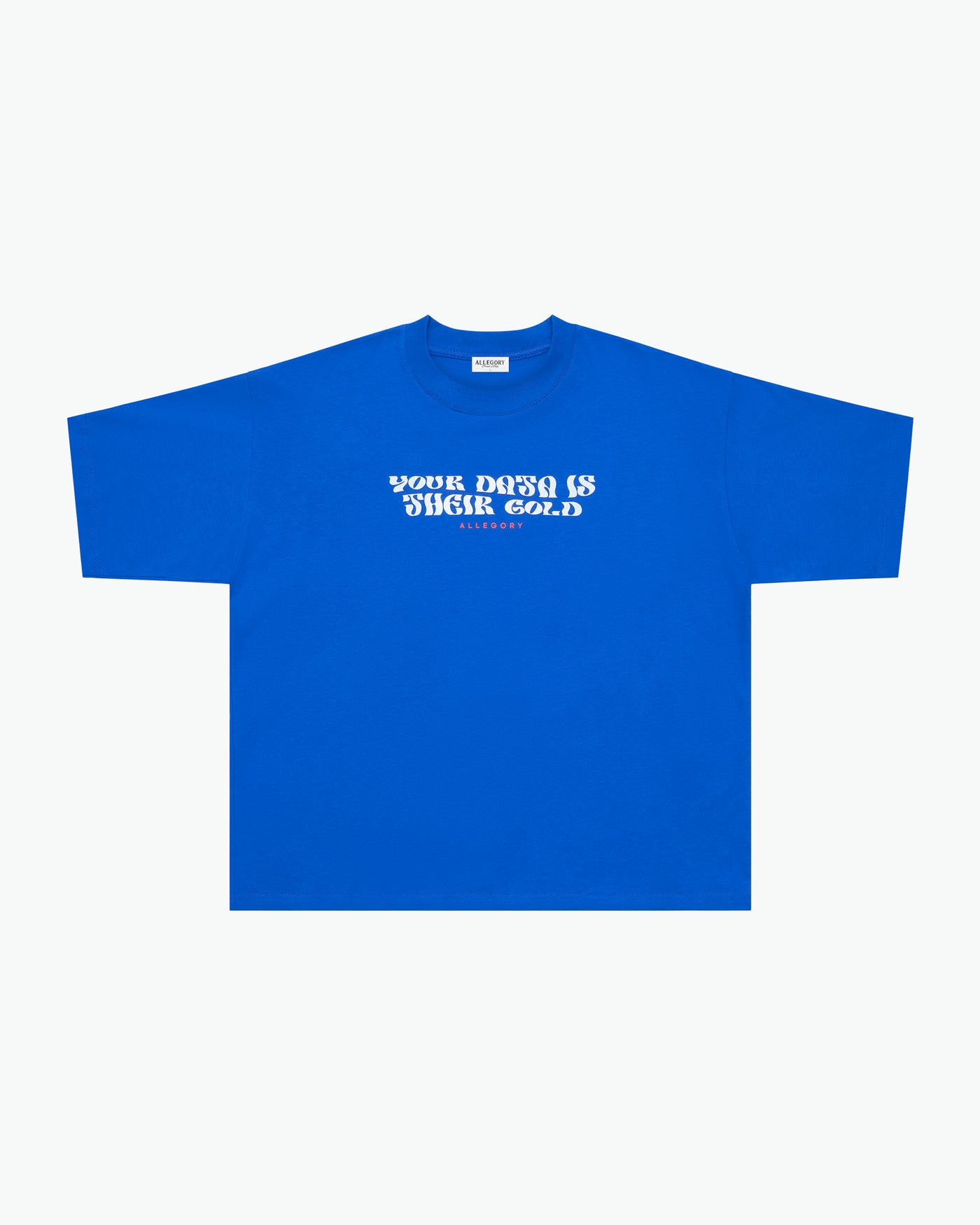 Data Mining Heavyweight Tee / Blue