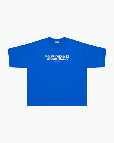 Data Mining Heavyweight Tee / Blue