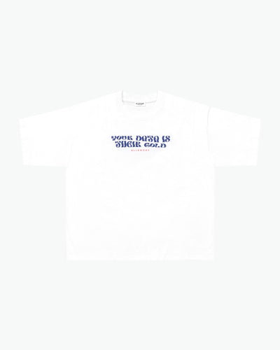 Data Mining Heavyweight Tee / White