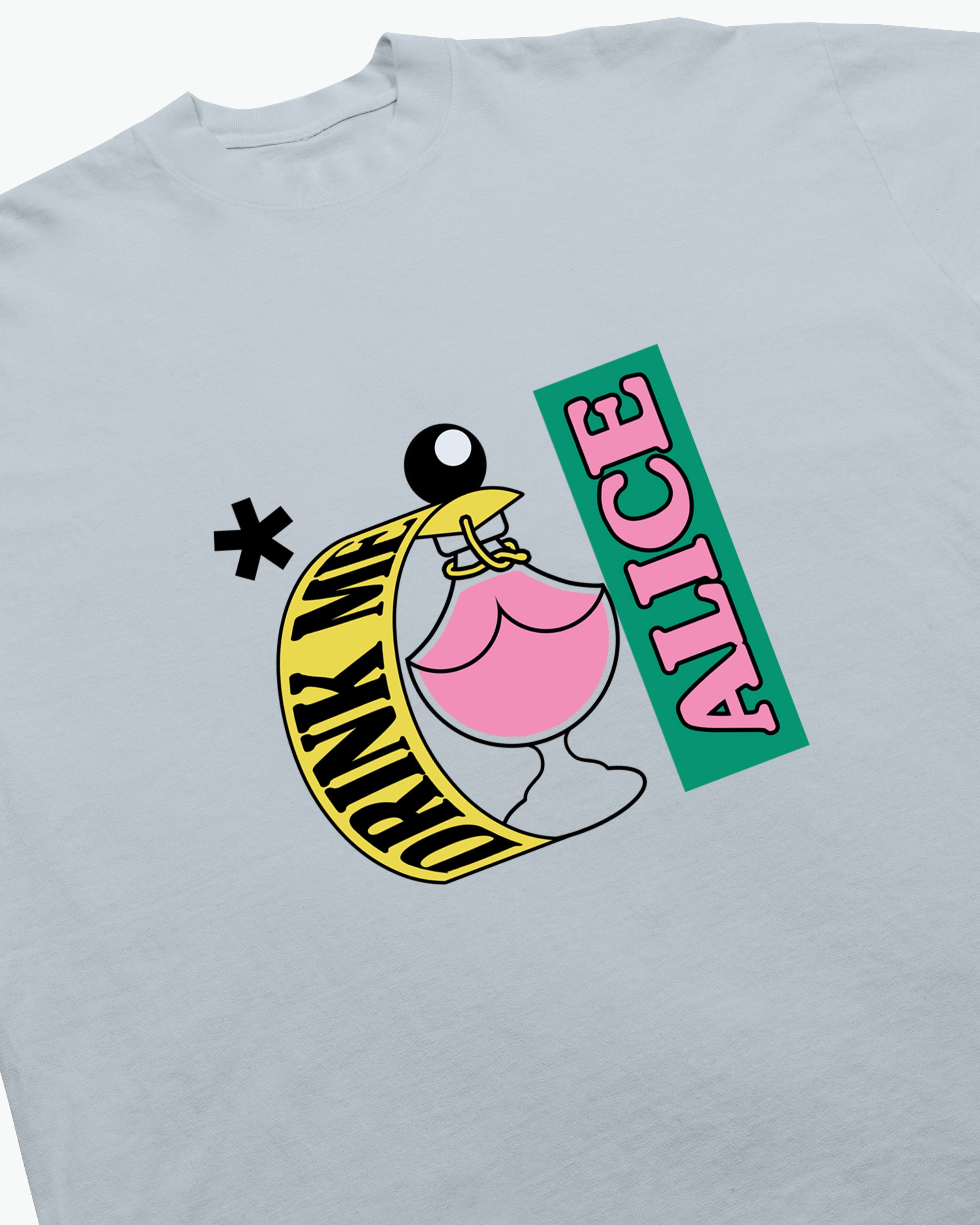 Drink Me Tee / Cloud Blue-2