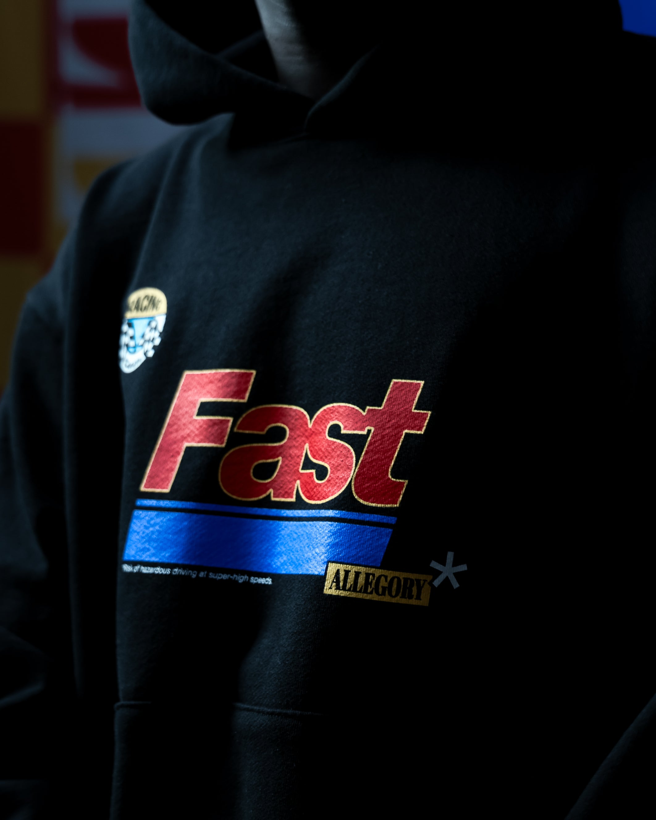 Fast* Hoodie / Black-7
