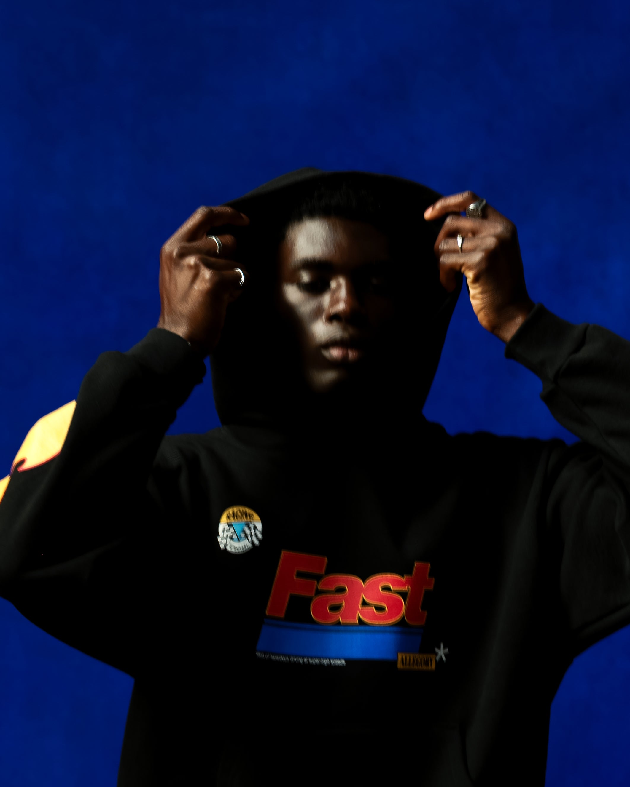 Fast* Hoodie / Black-10