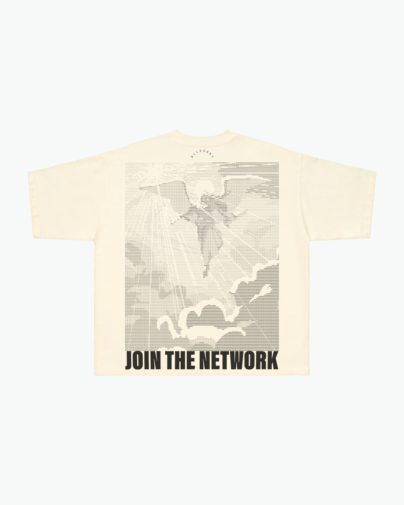 Join The Network Heavyweight Cropped Fit Tee / Cream