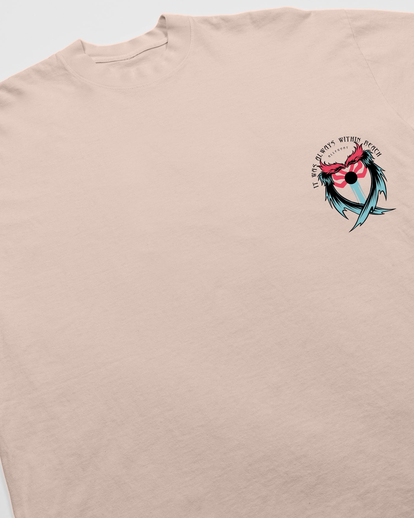 The Heart Was Always Within Reach Tee / Cream