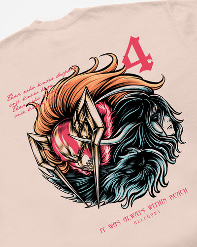 The Heart Was Always Within Reach Tee / Cream