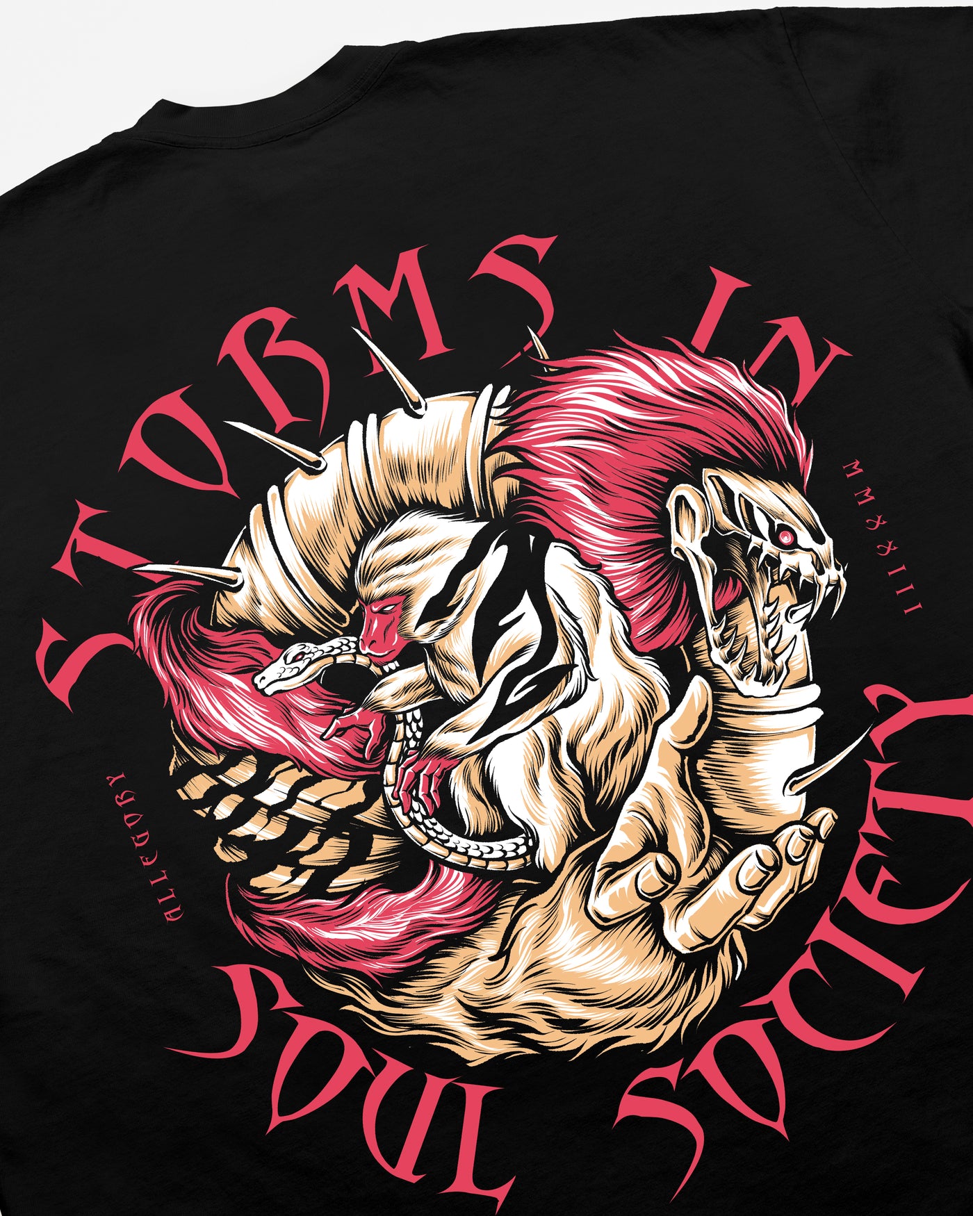 Storms In Soul Society Tee / Black