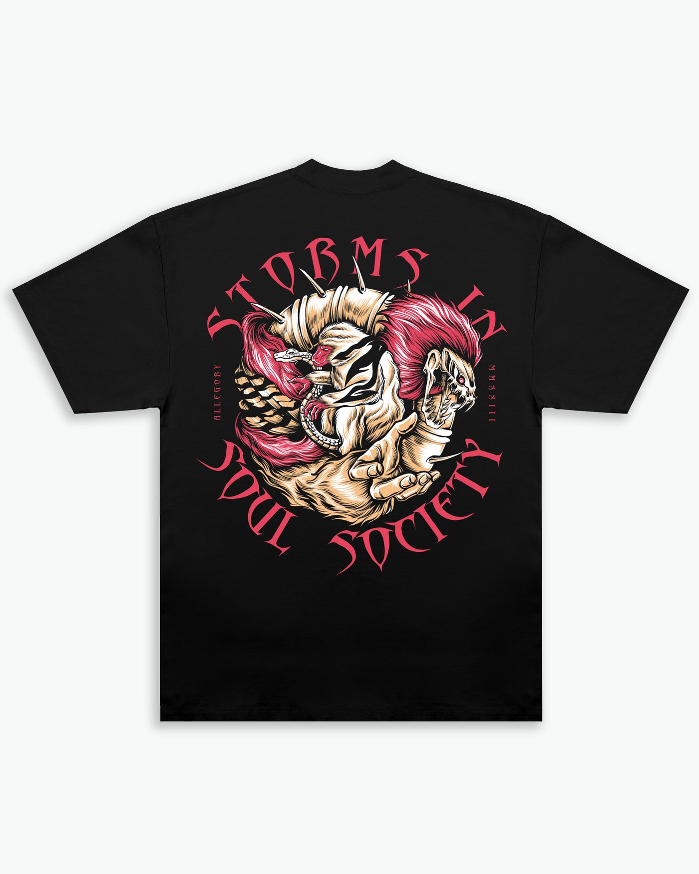 Storms In Soul Society Tee / Black