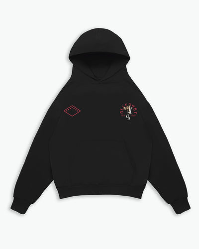 Every Scar A Lesson Hoodie / Black