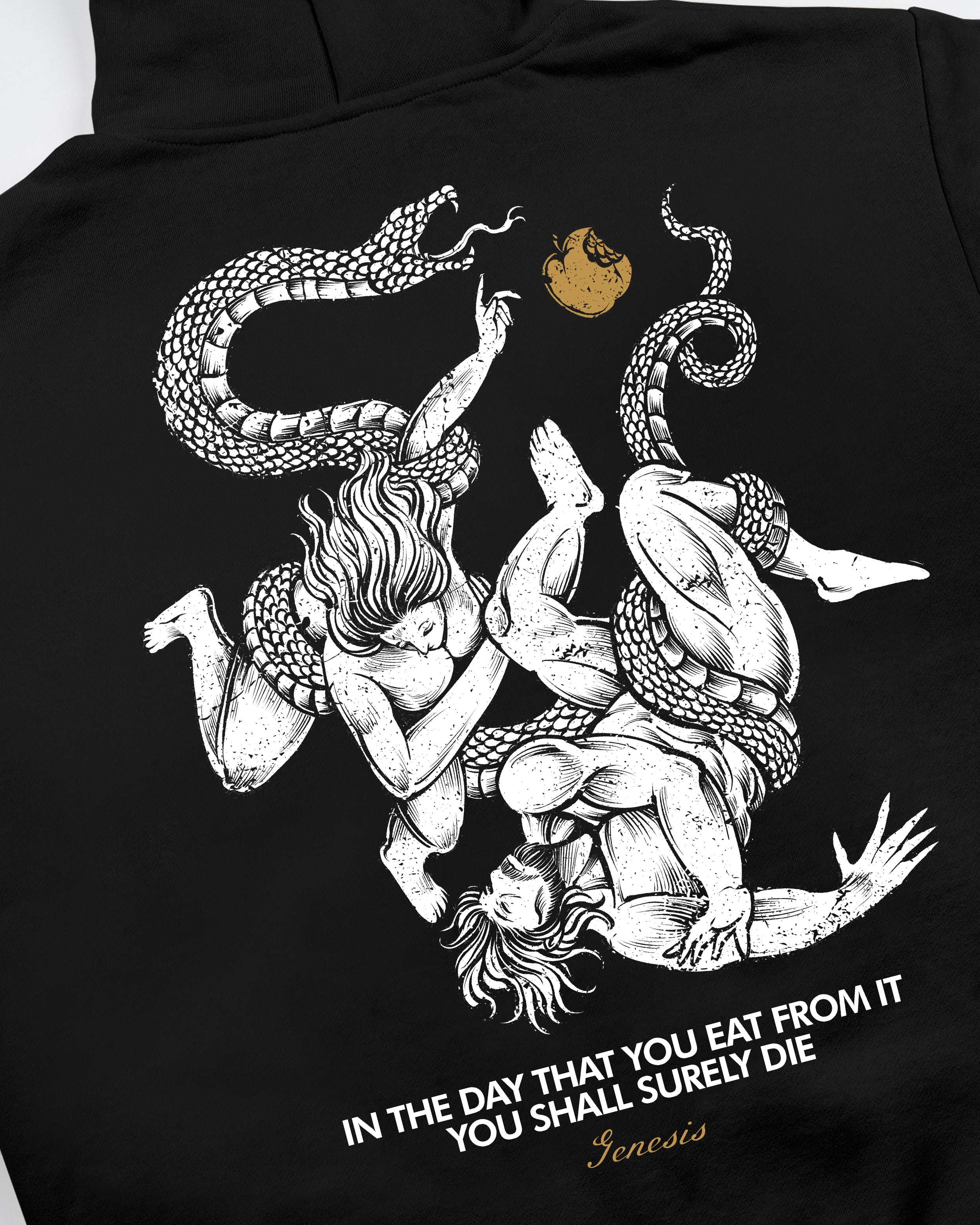 Fall of Man Hoodie / Black-3