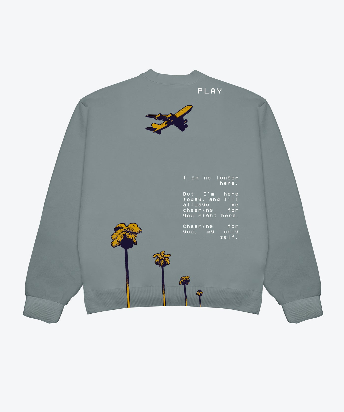 CHEERING FOR YOU, MY ONLY SELF FAYE CREWNECK / SAGE