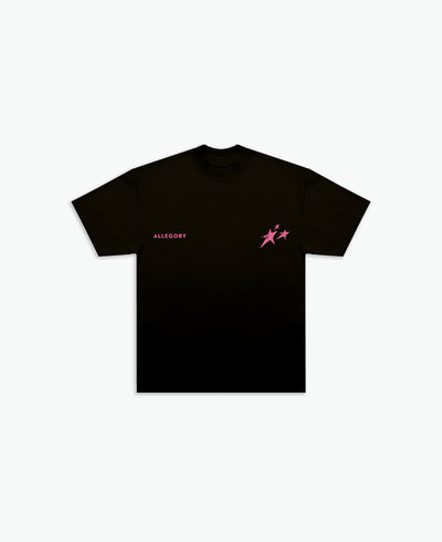 Birthmark Star Tee / Black