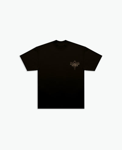 Judgement Of War Tee / Black