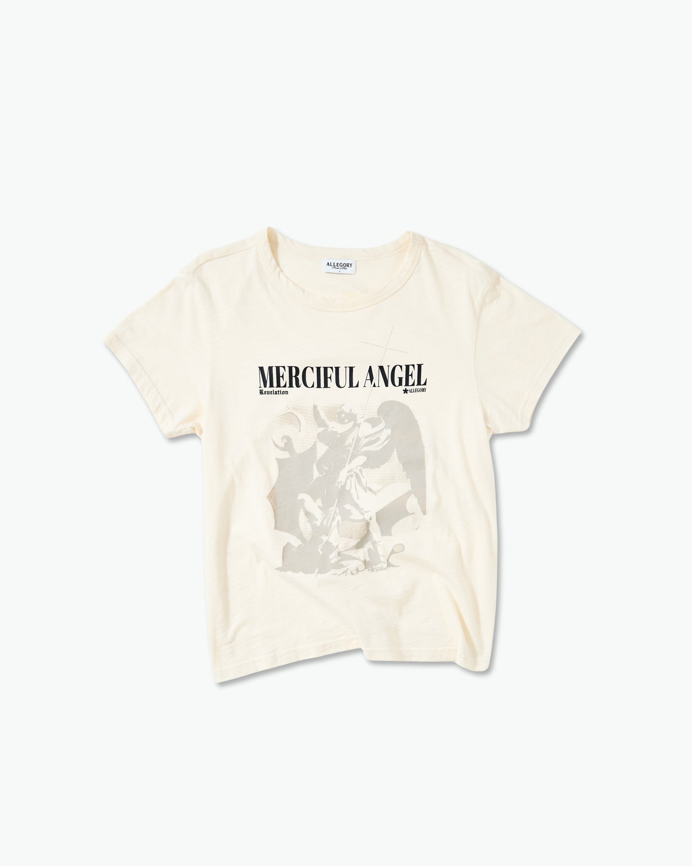 Merciful Angel Heritage Tee / Creme