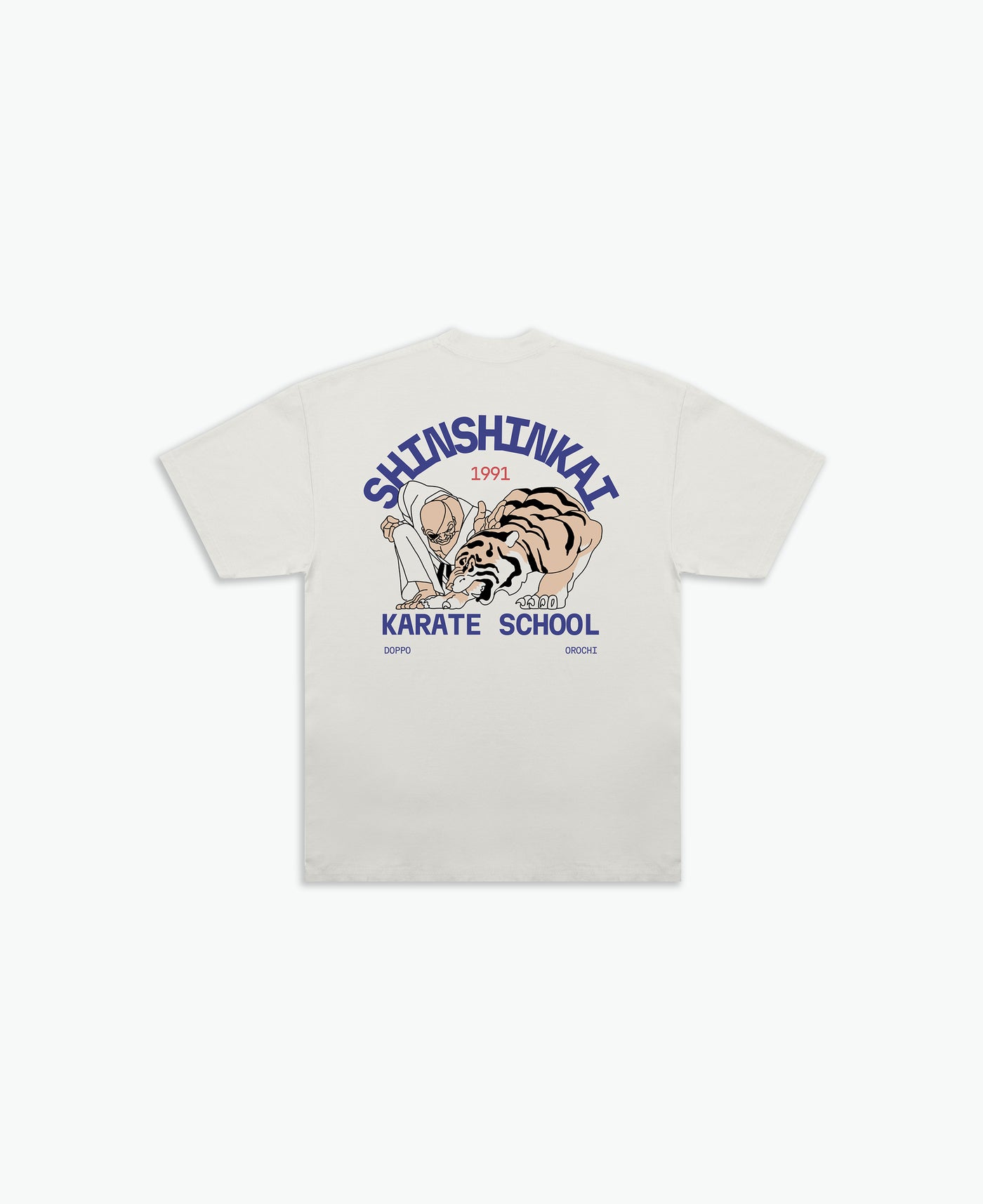 Shinshinkai Karate School Tee / Off White