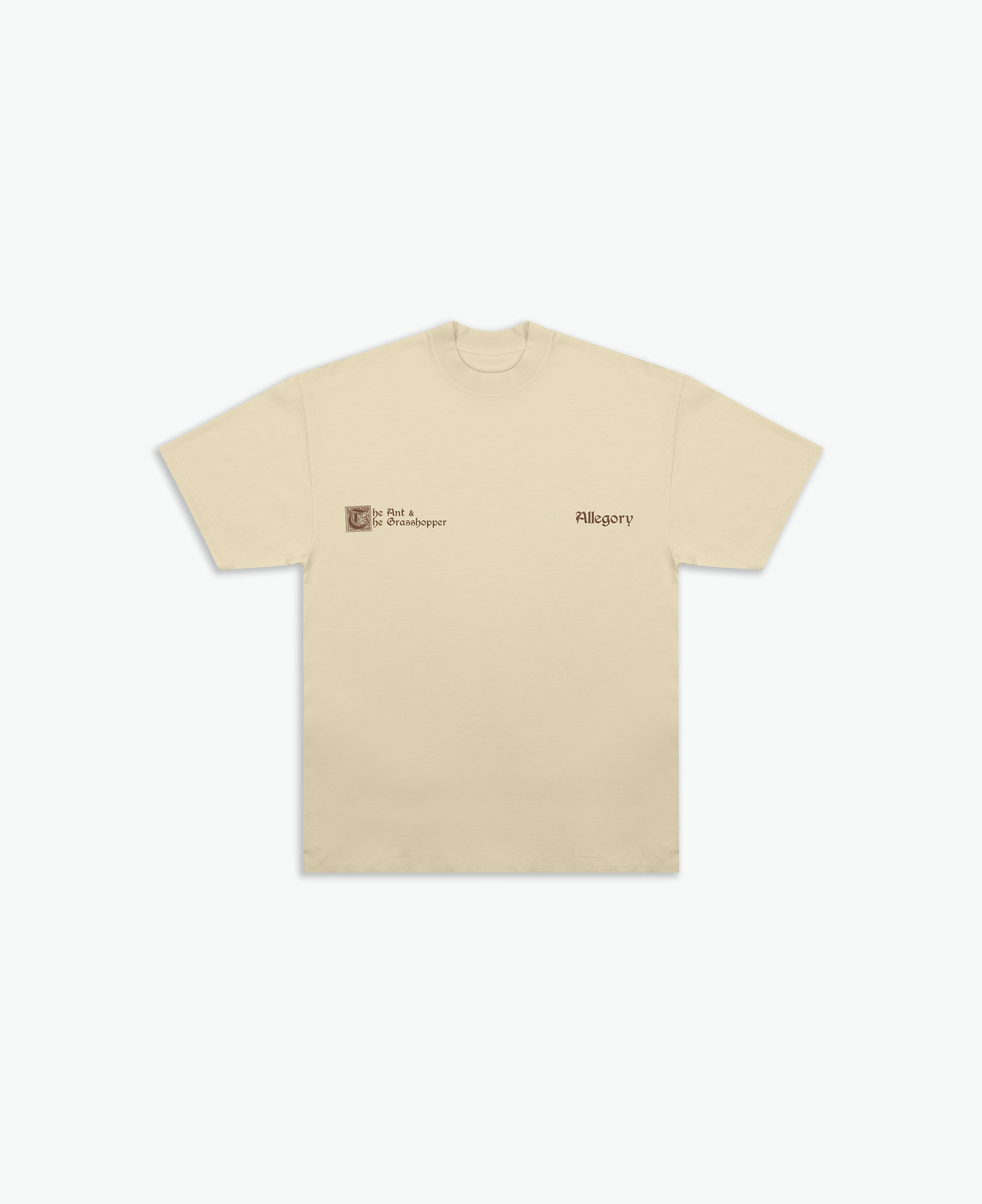 Ant And The Grasshopper Tee / Washed Gold