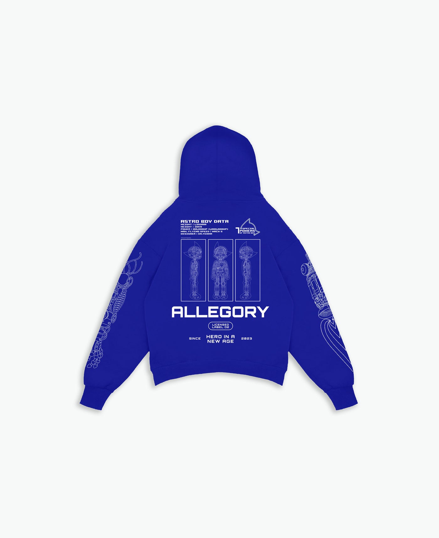 Hero In A New Age Hoodie For Astro Boy / Cobalt Blue