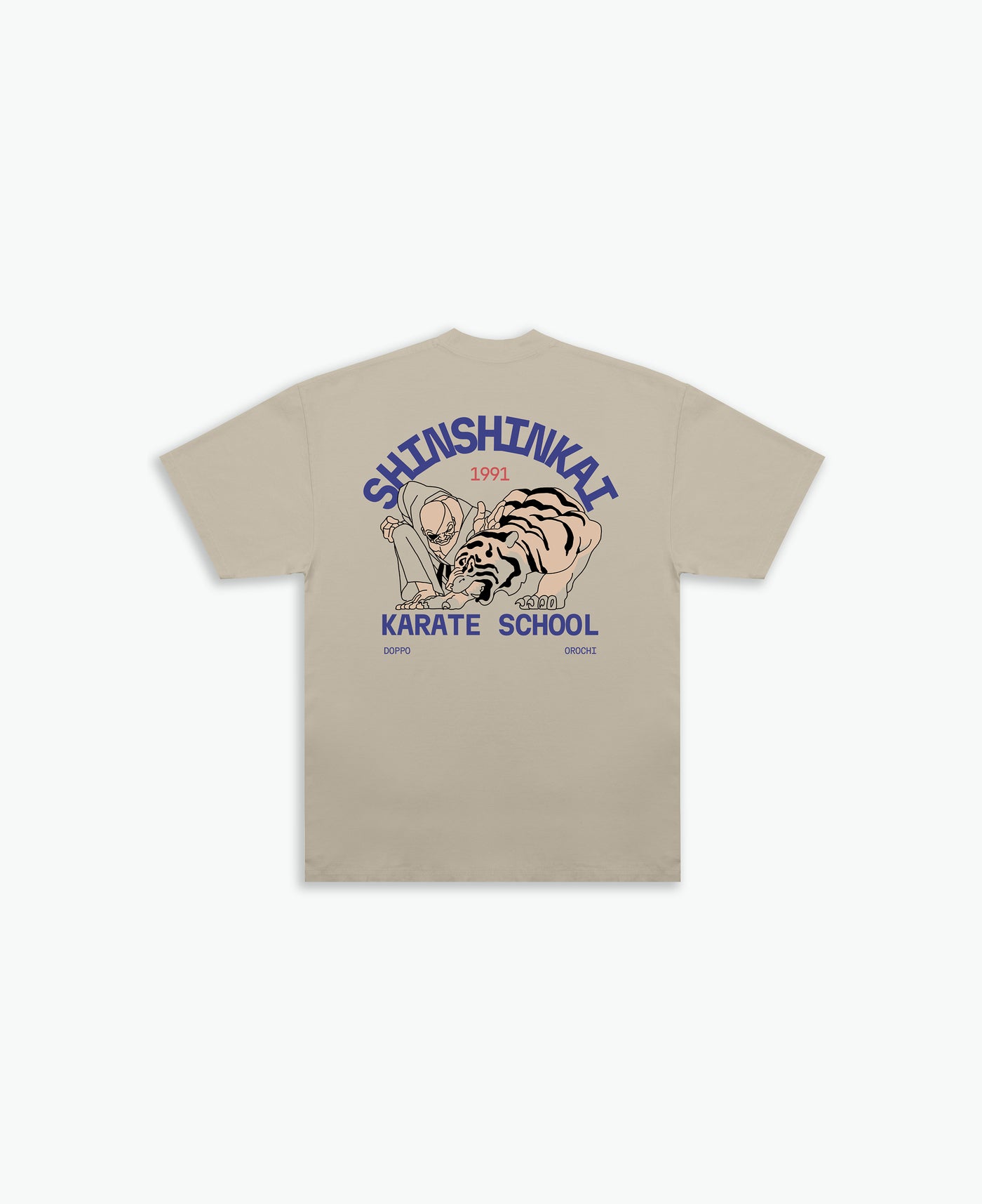 Shinshinkai Karate School Tee / Mushroom