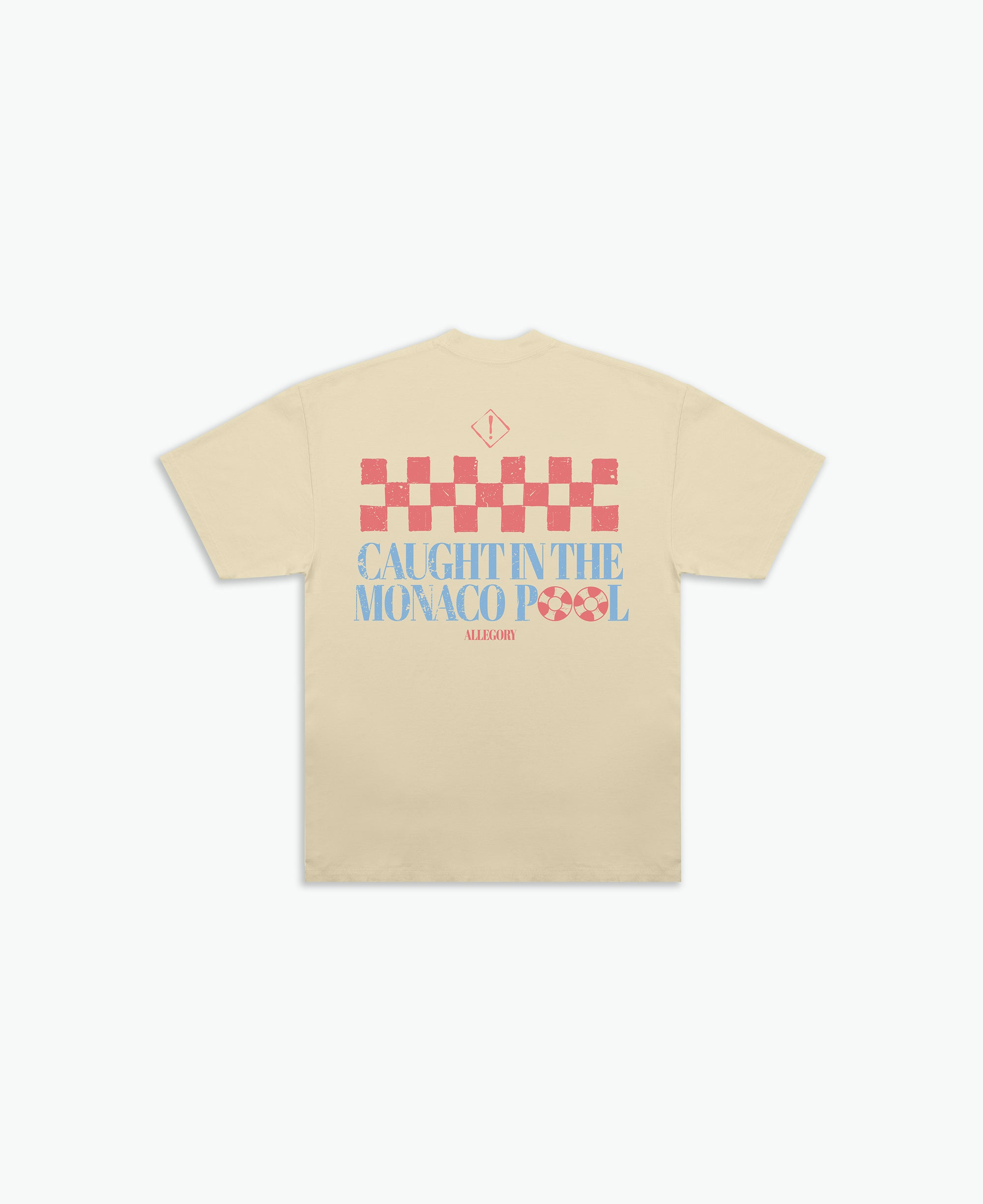 Caught In The Monaco Pool Tee / Washed Gold