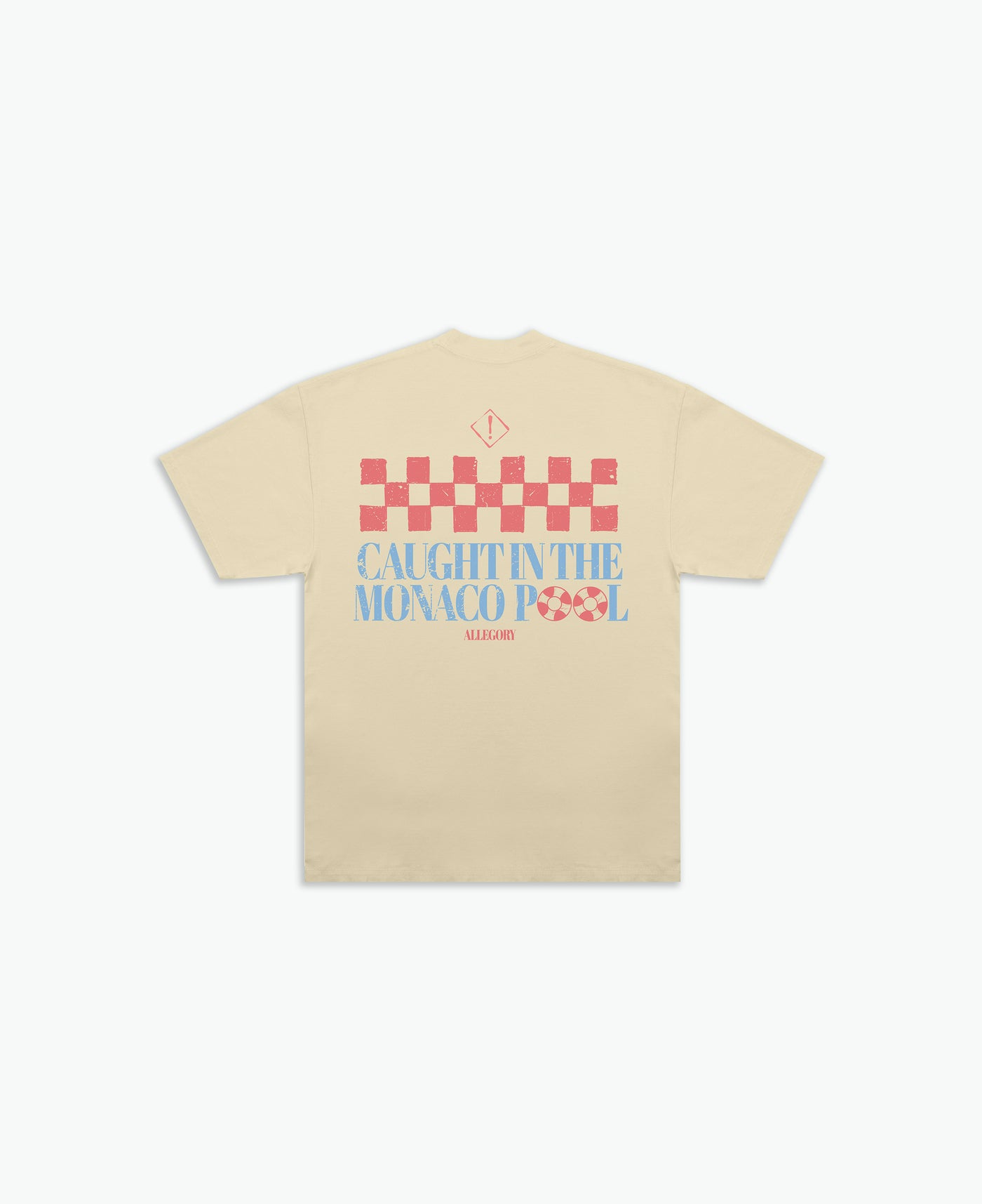 Caught In The Monaco Pool Tee / Washed Gold