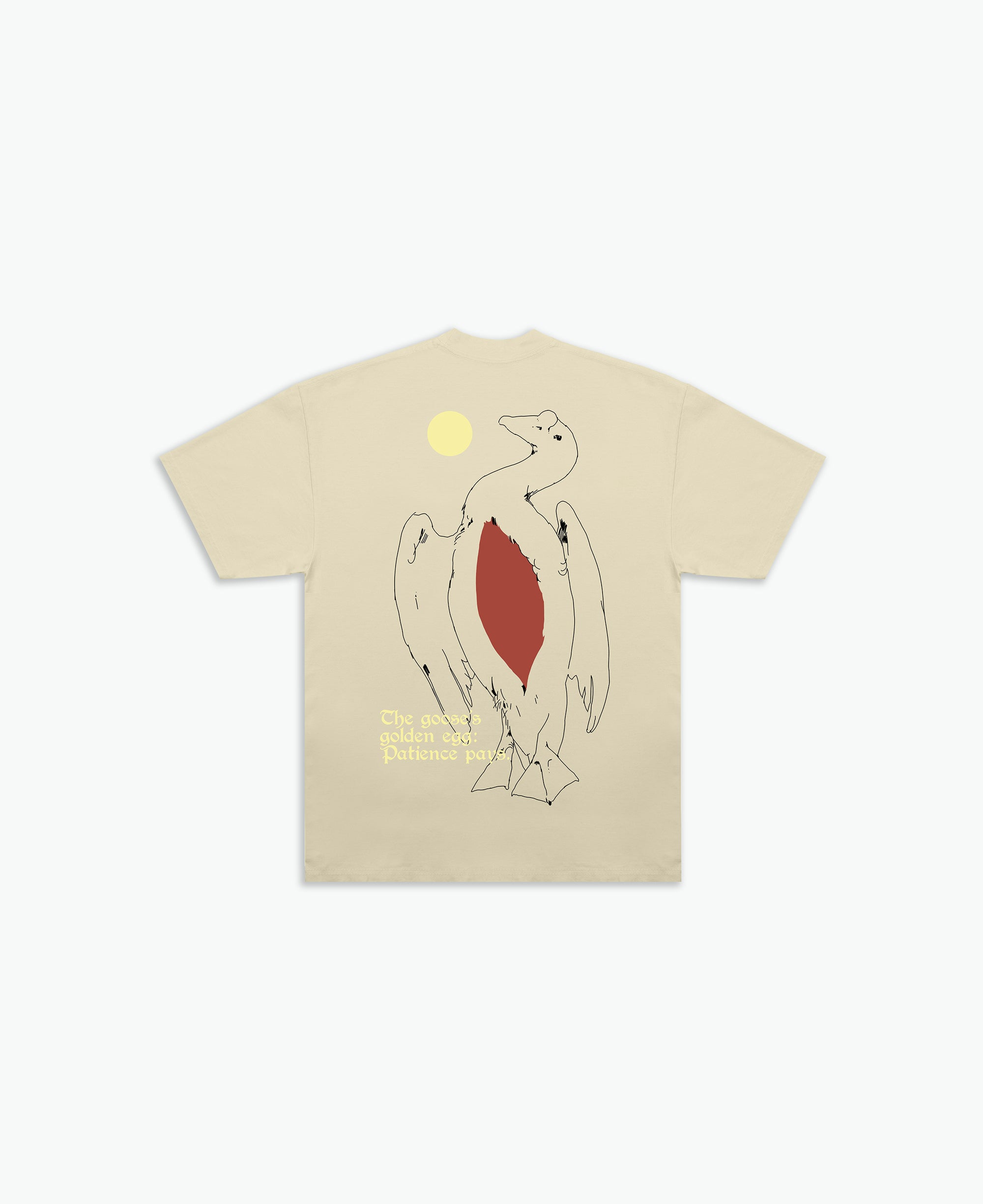 Golden Goose Tee / Washed Gold