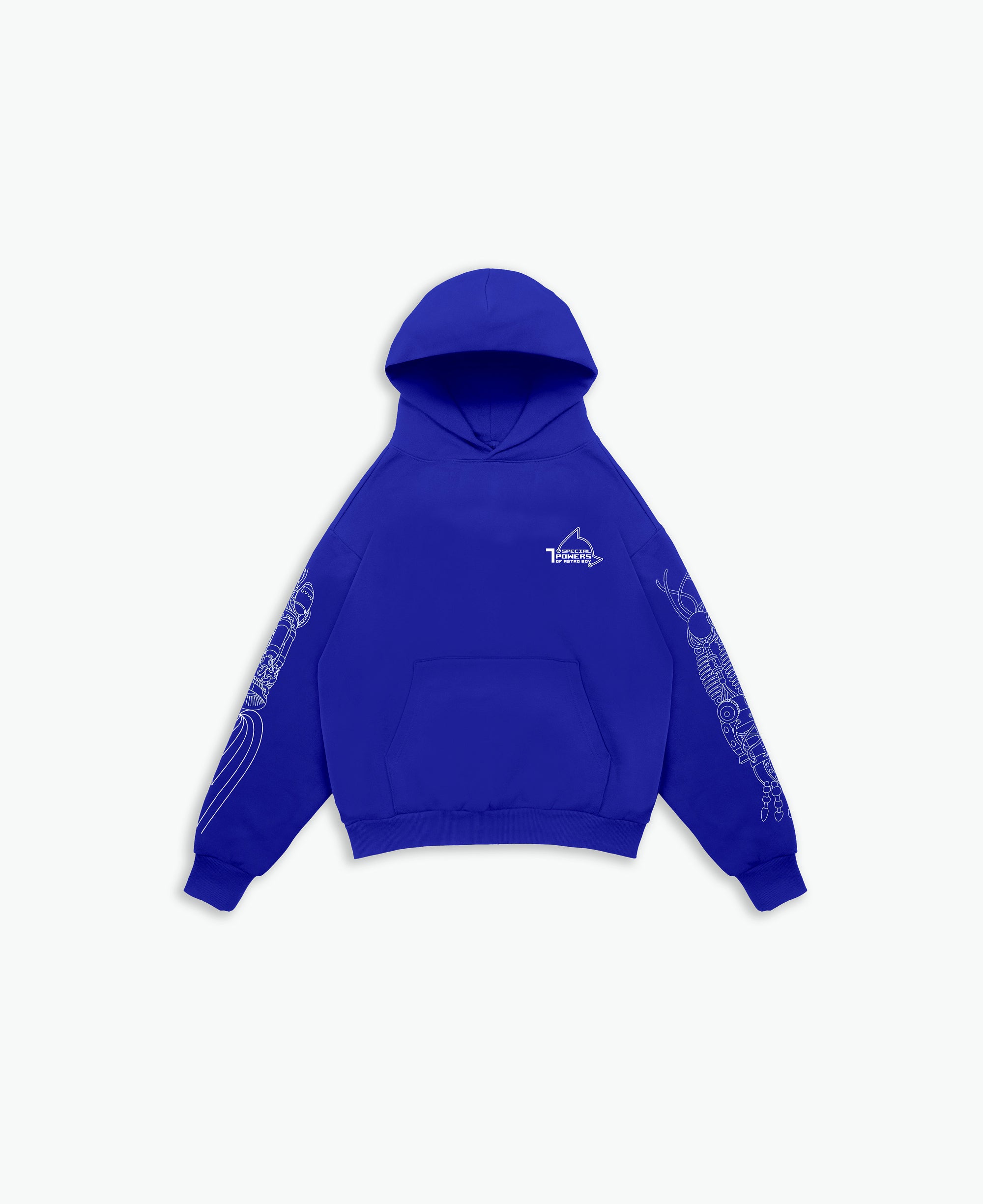 Hero In A New Age Hoodie For Astro Boy / Cobalt Blue-2