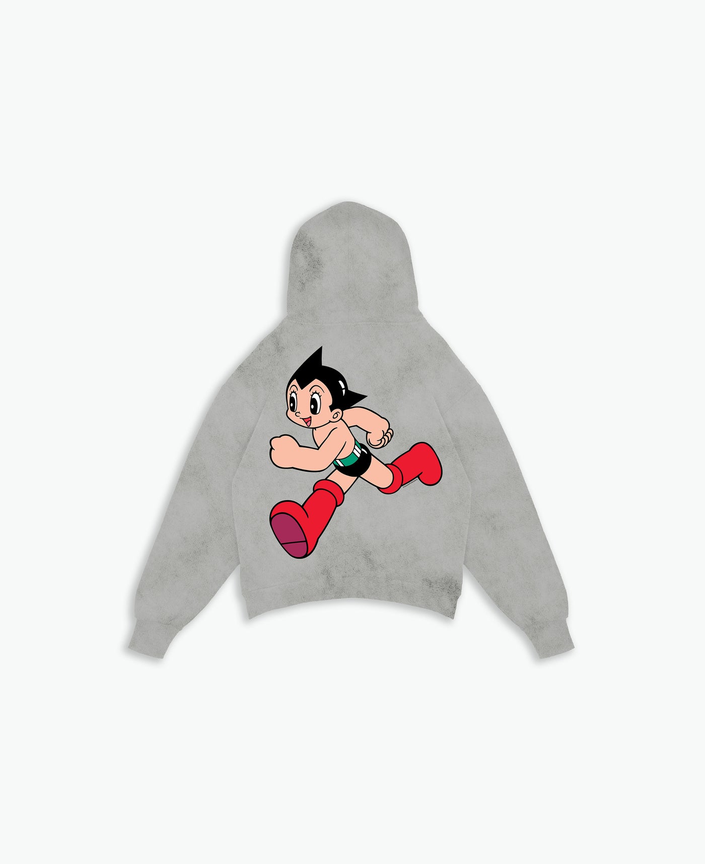 Big Red Boots Hoodie For Astro Boy / Washed Stone