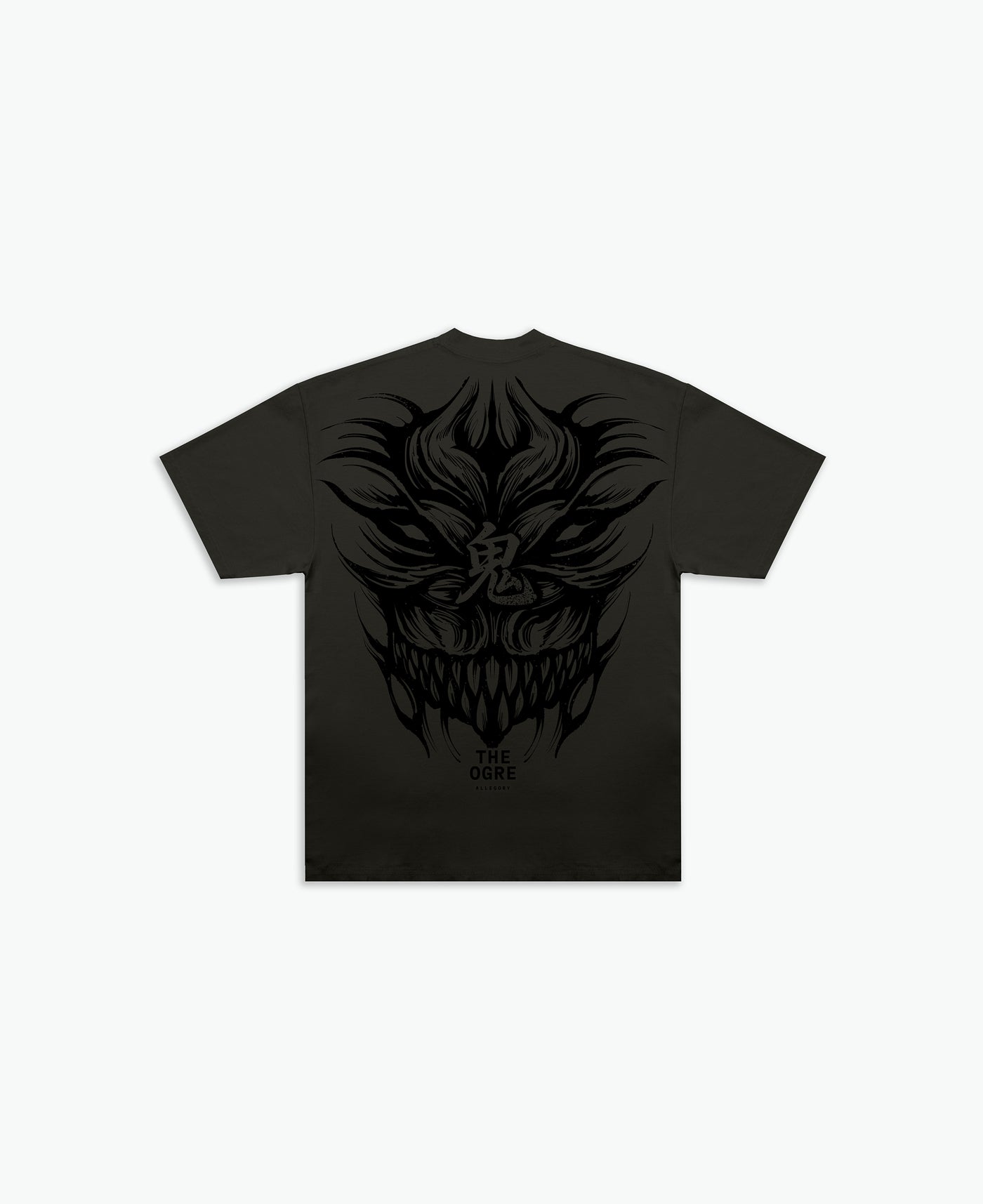 The Demon Back Tee / Vintage Black