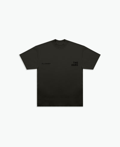 The Demon Back Tee / Vintage Black