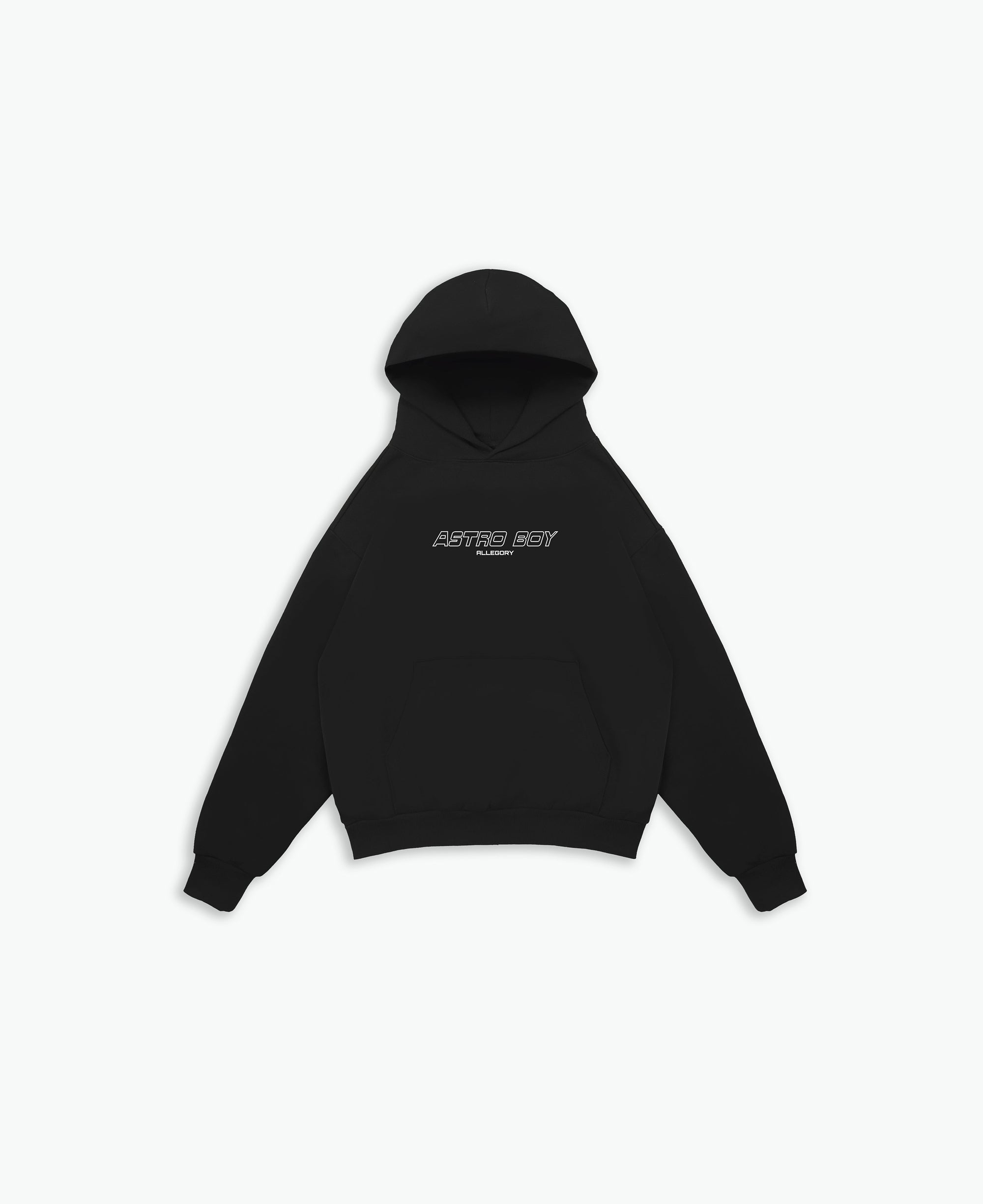 Manga Panel Hoodie For Astro Boy / Black-2