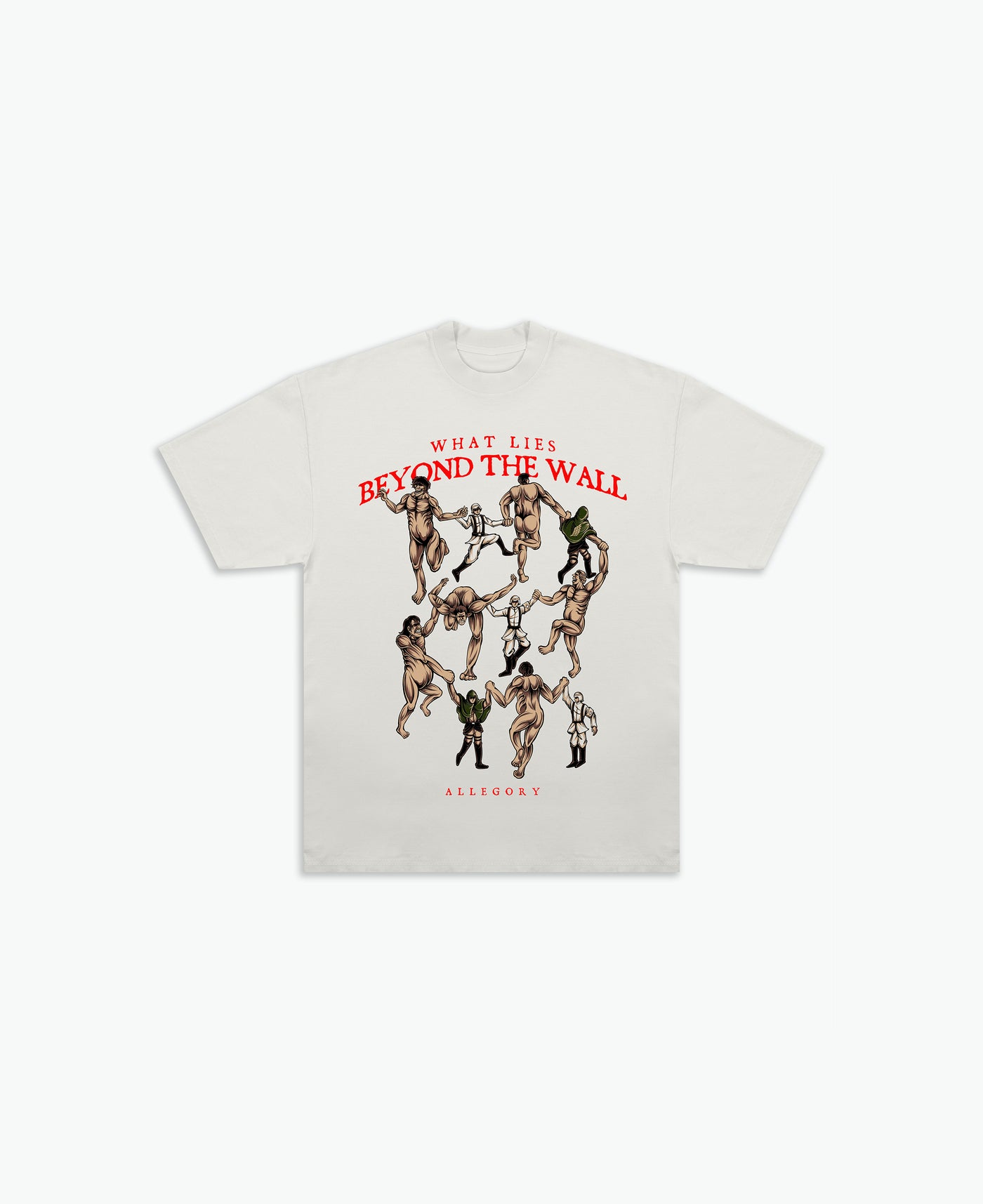 What Lies Beyond The Wall Tee / Off White