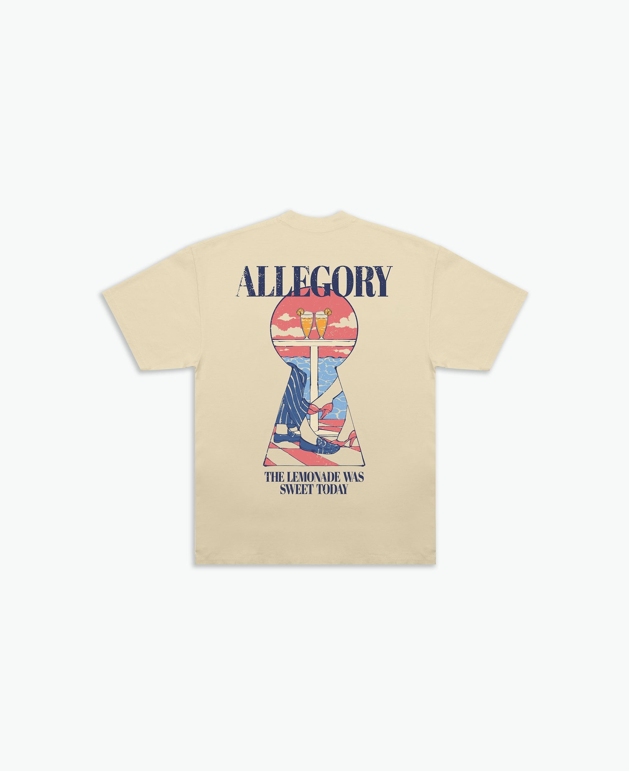 The Lemonade Was Sweet Today Tee / Washed Gold