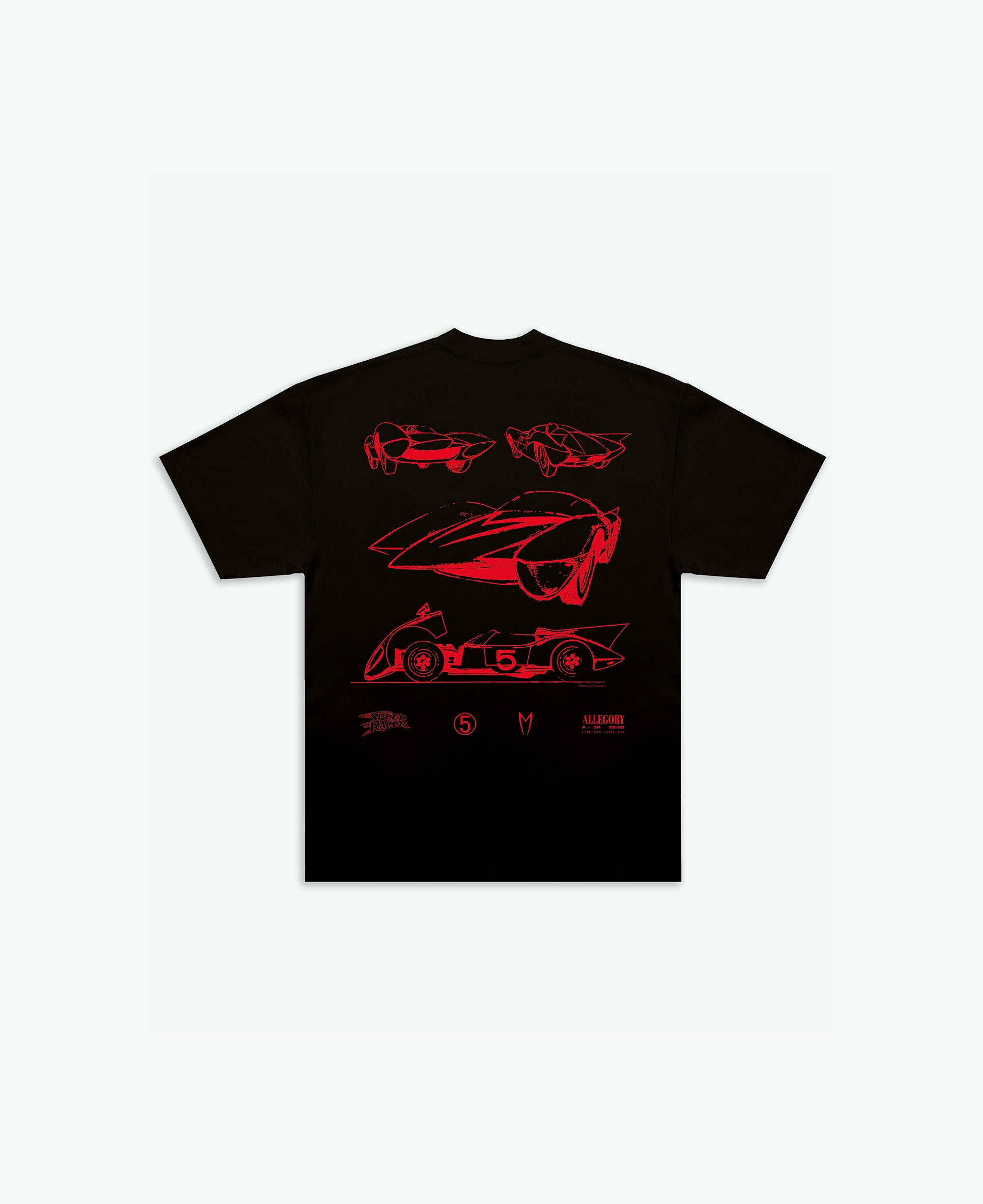 Mach 5 Sketches For Speed Racer™ Tee / Black
