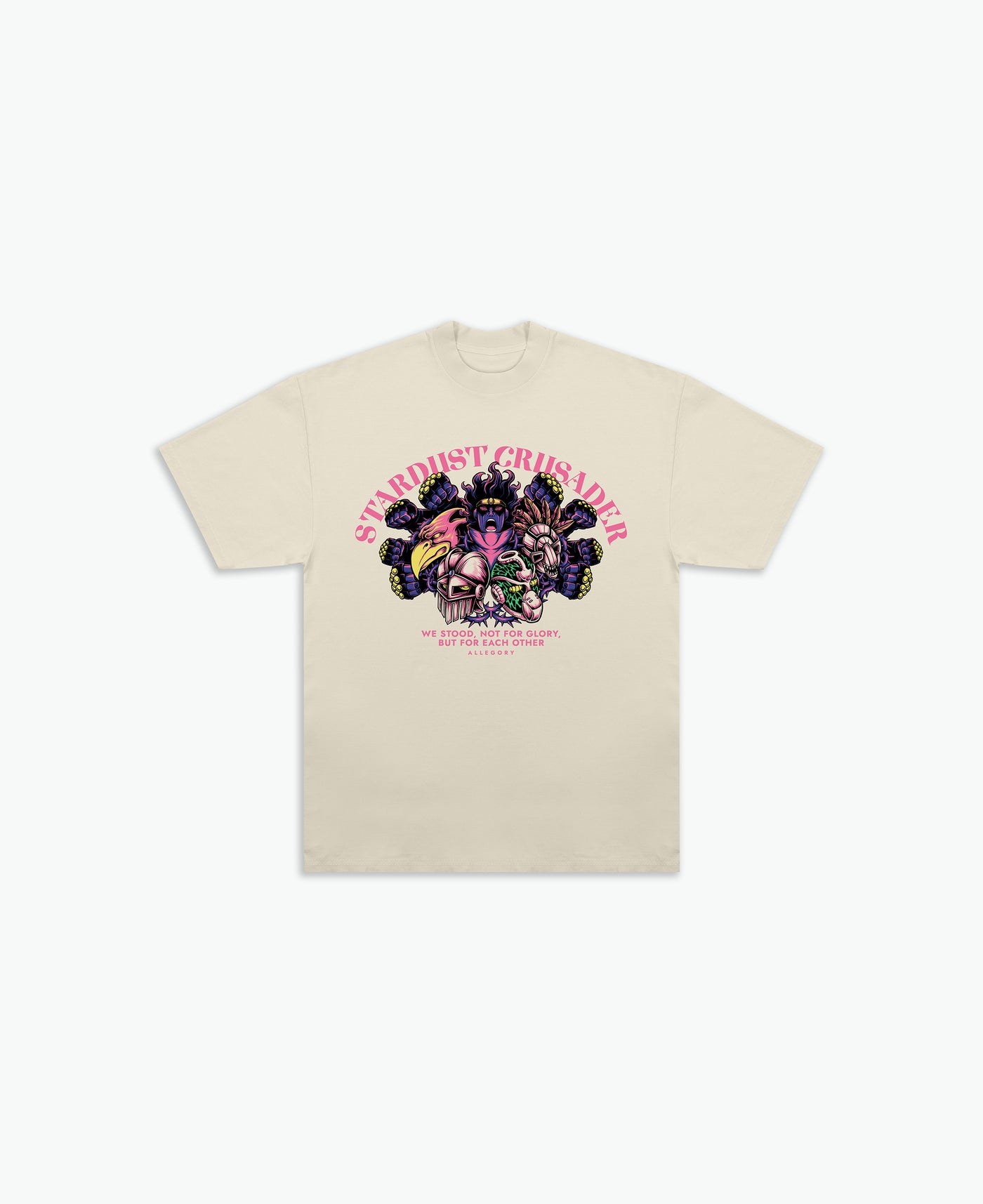 The Gang Stands Together Tee / Cream