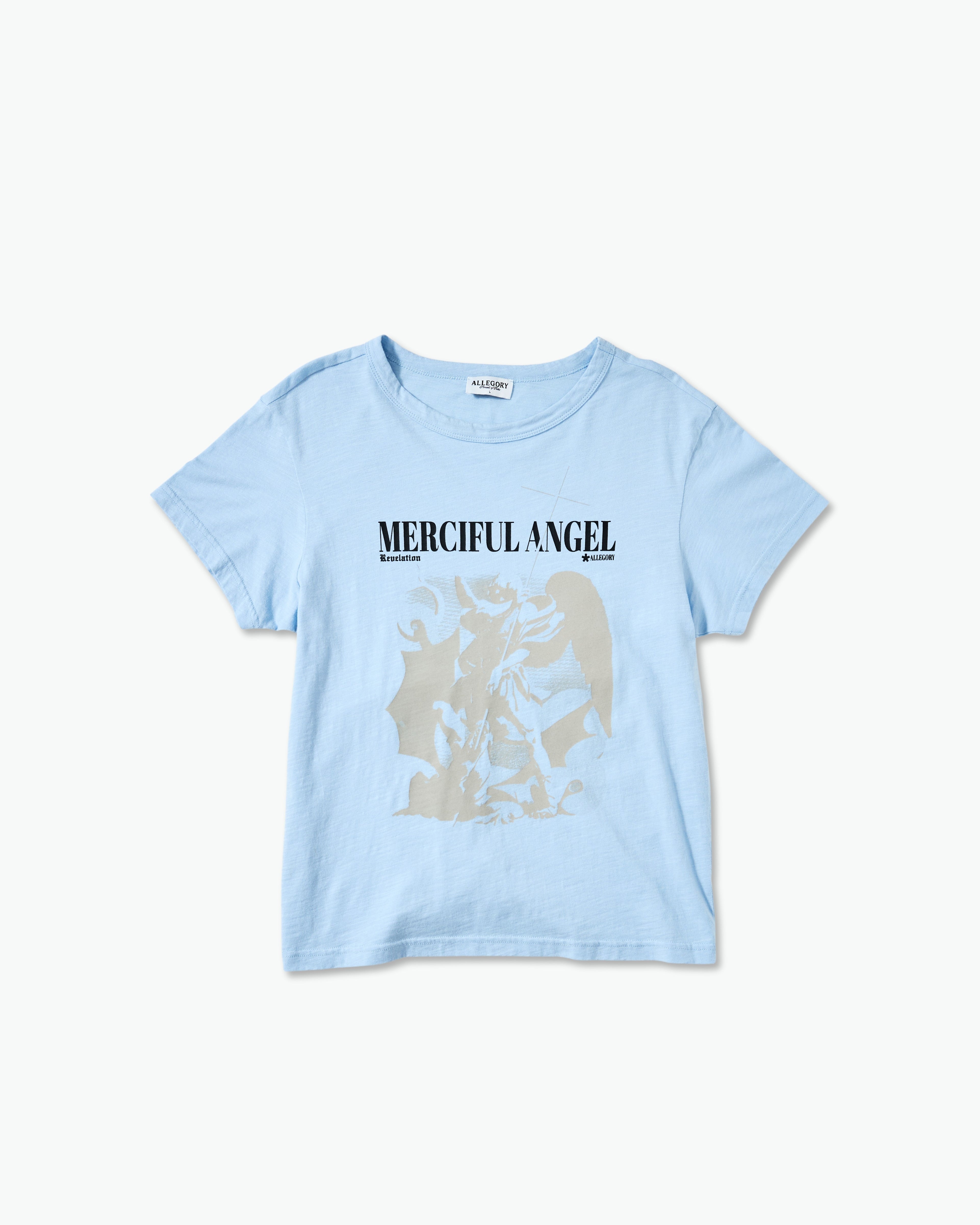Merciful Angel Classic Tee / Cloud Blue