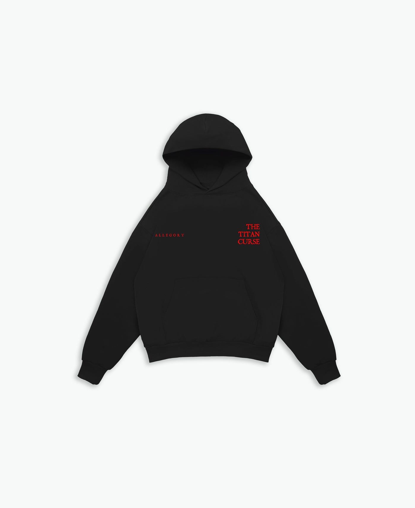 The Titan Curse Hoodie / Black