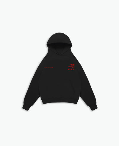 The Titan Curse Hoodie / Black