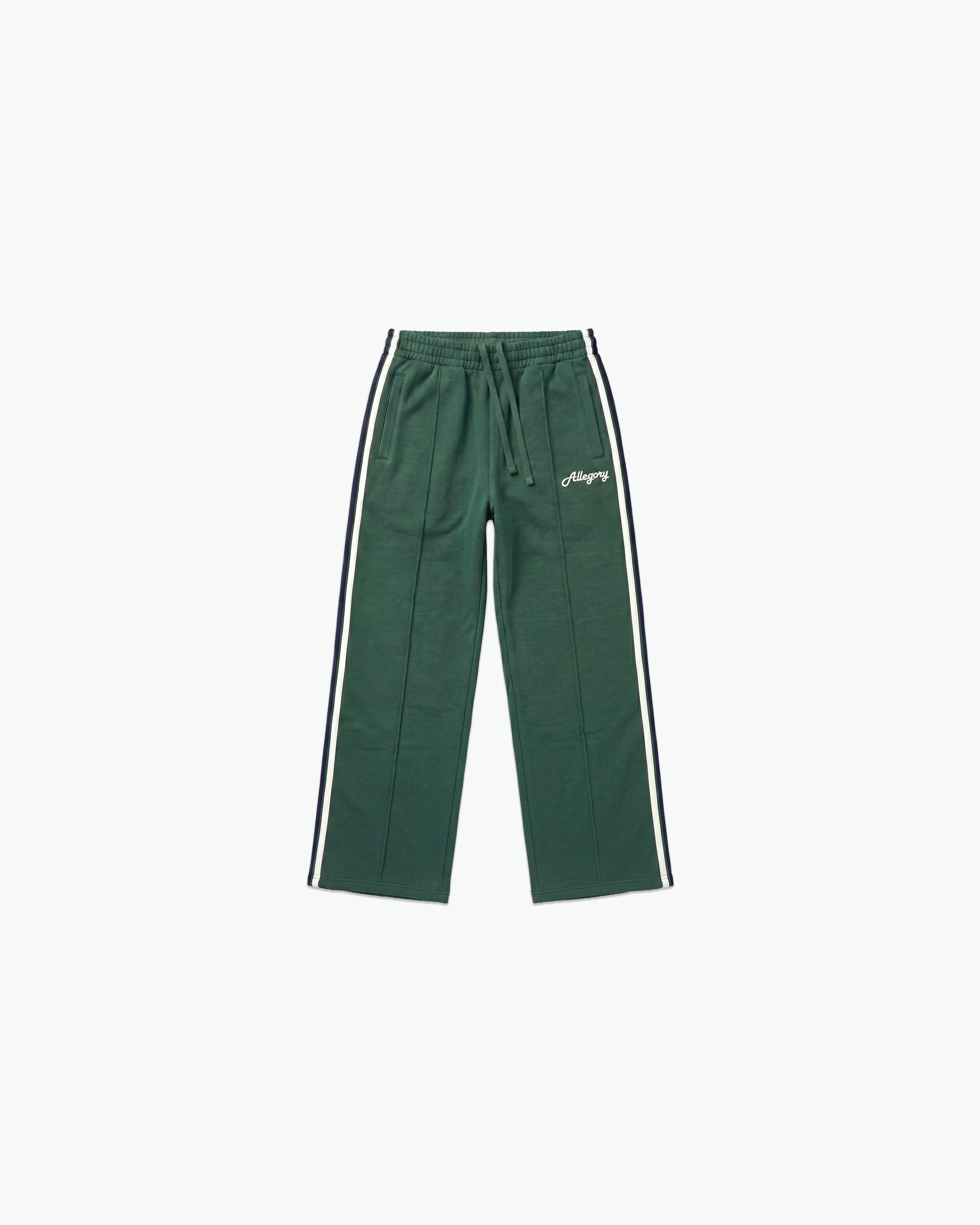 Stripe Wide Leg Vintage Heavy Sweatpant-1