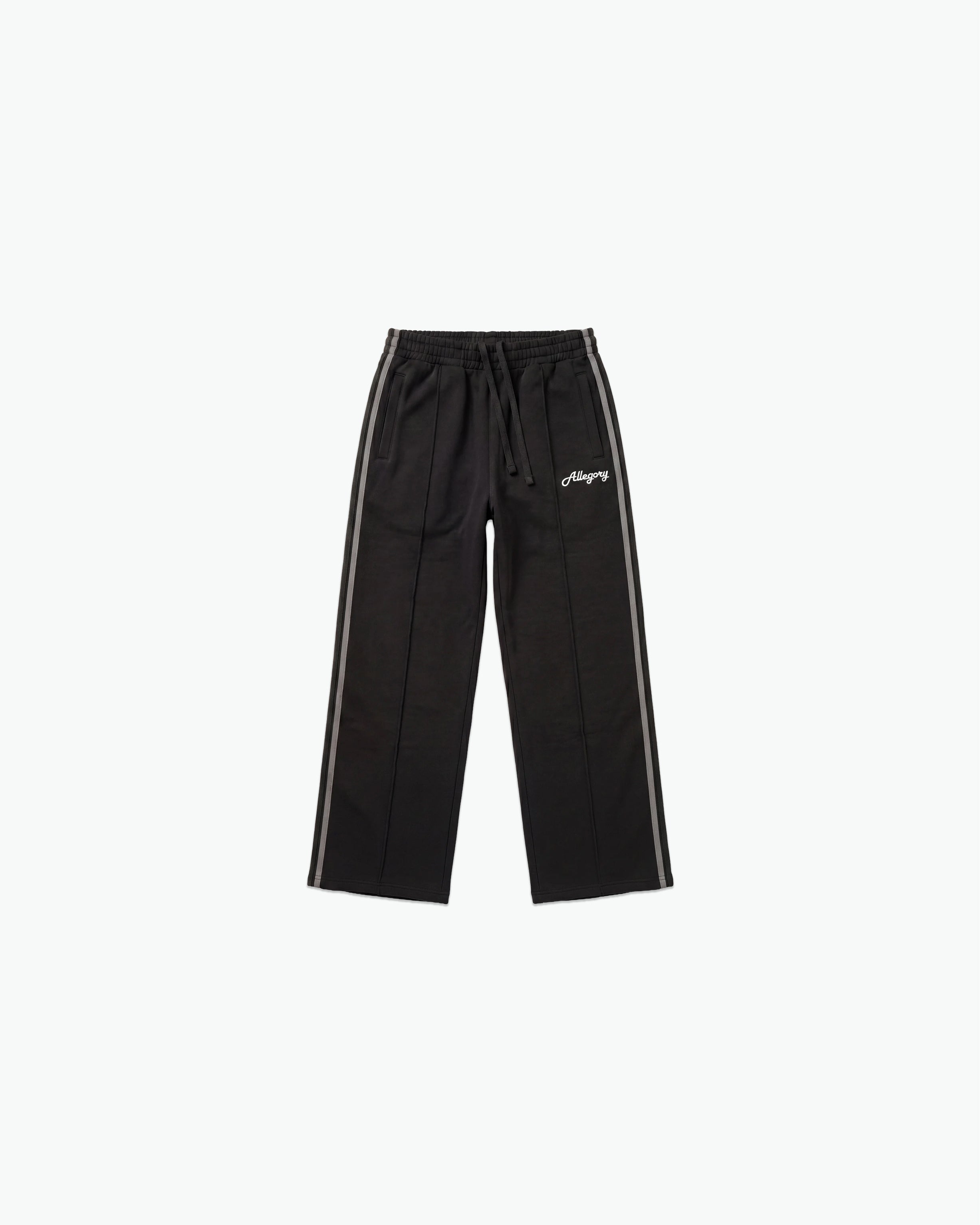 Stripe Wide Leg Vintage Heavy Sweatpant-1