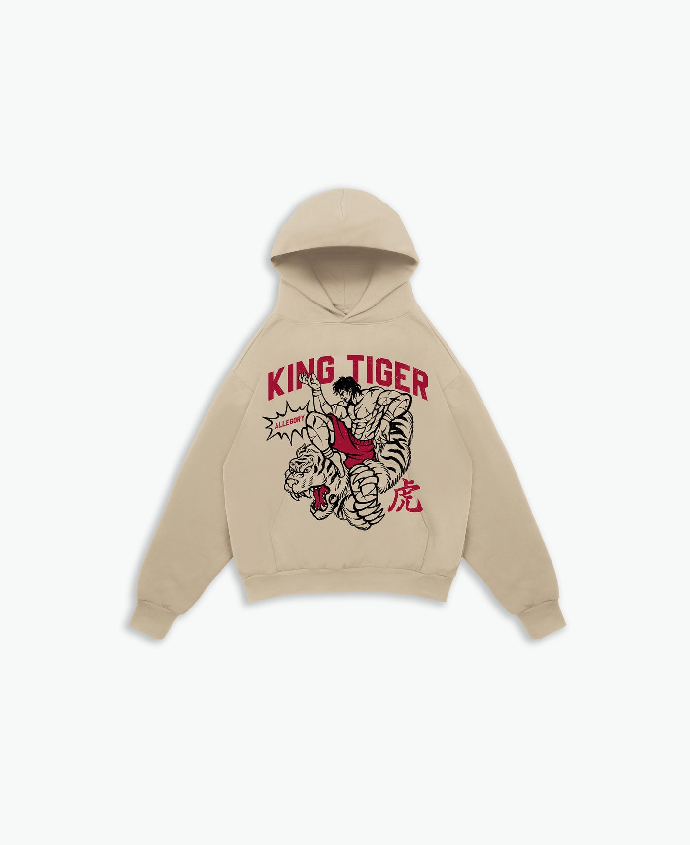 Tiger Style Hoodie / Mushroom