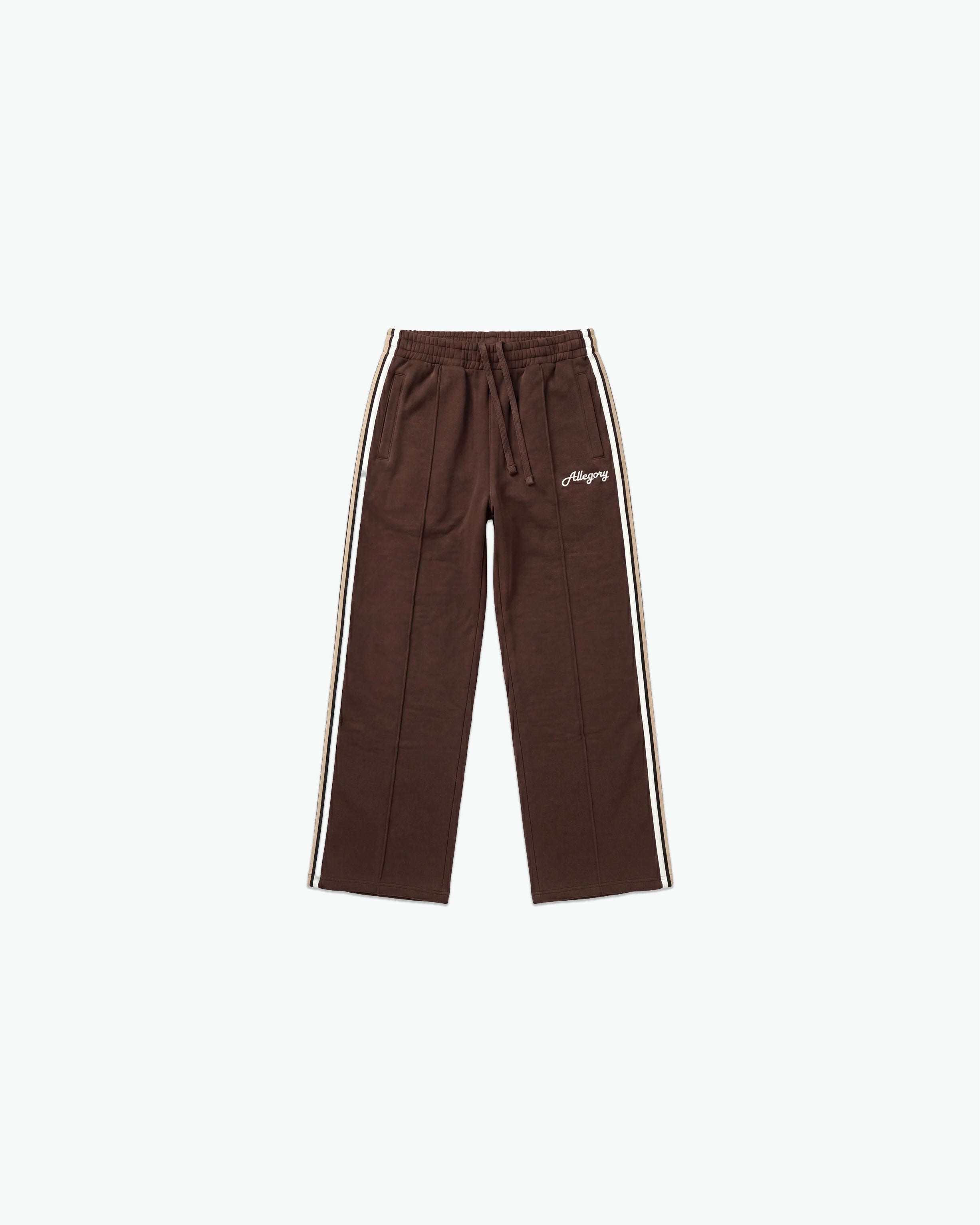 Stripe Wide Leg Vintage Heavy Sweatpant-1