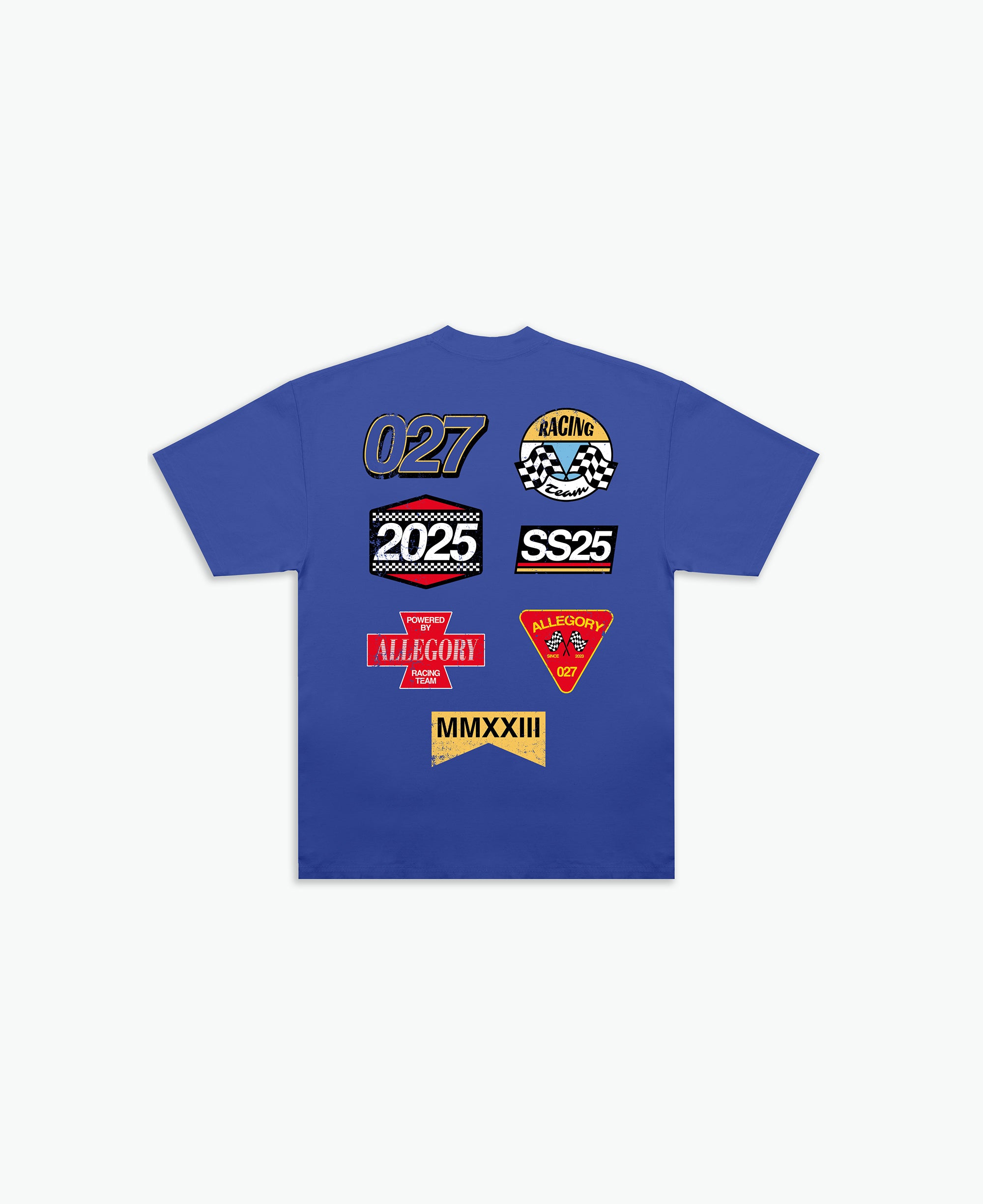 Pit Crew L027 Emblem Tee / Blue