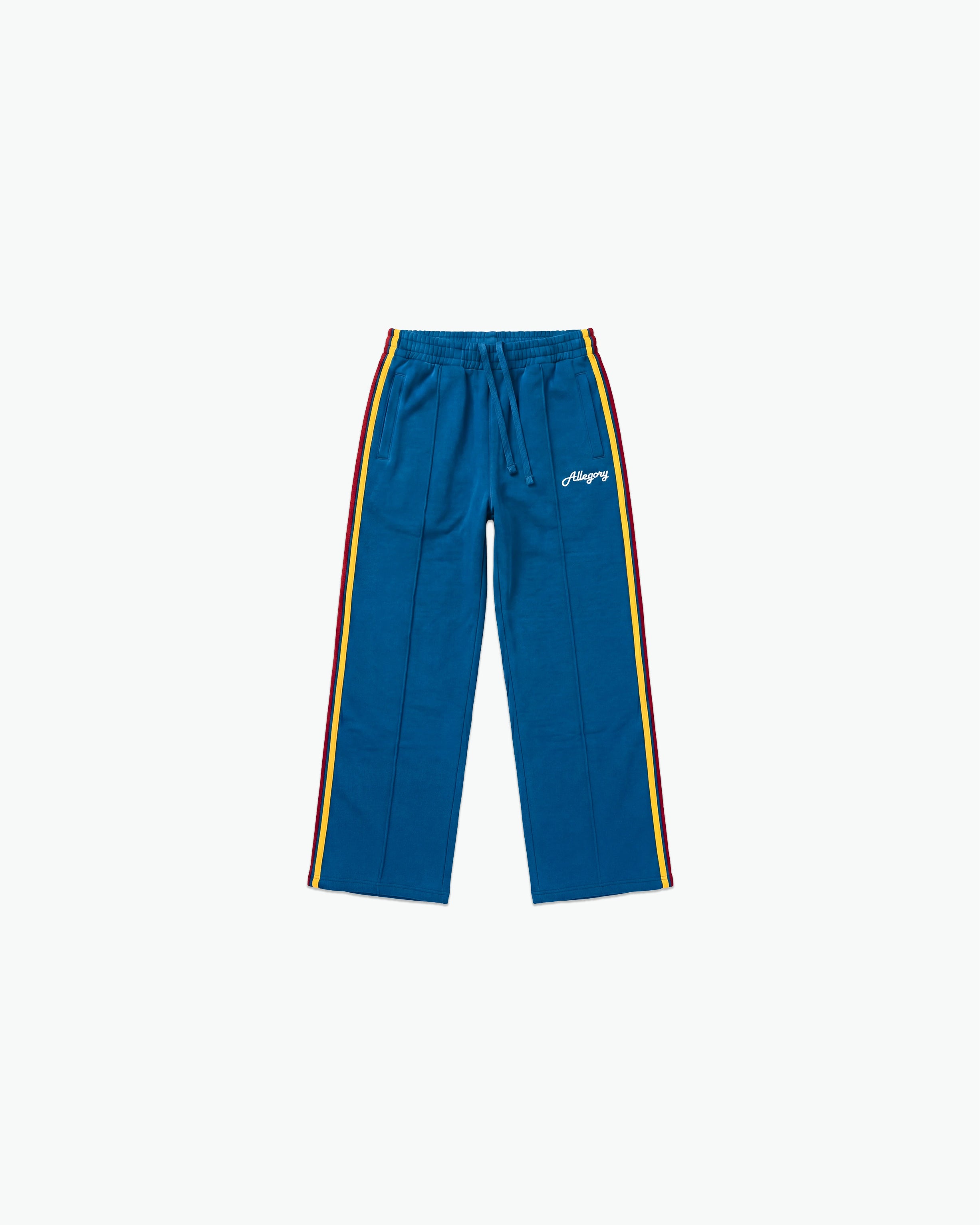Stripe Wide Leg Vintage Heavy Sweatpant-1