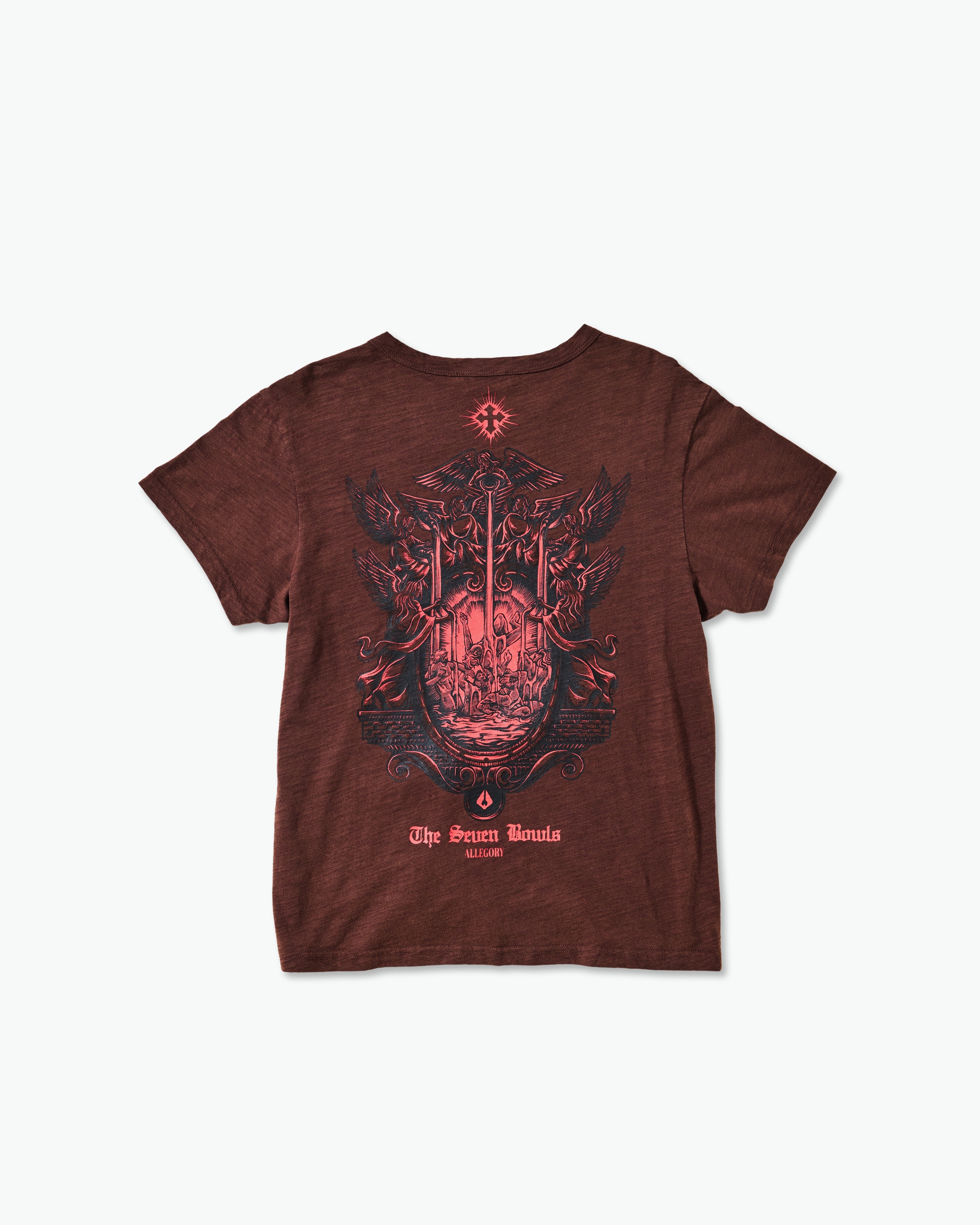 Seven Bowls Classic Tee / Washed Coffee