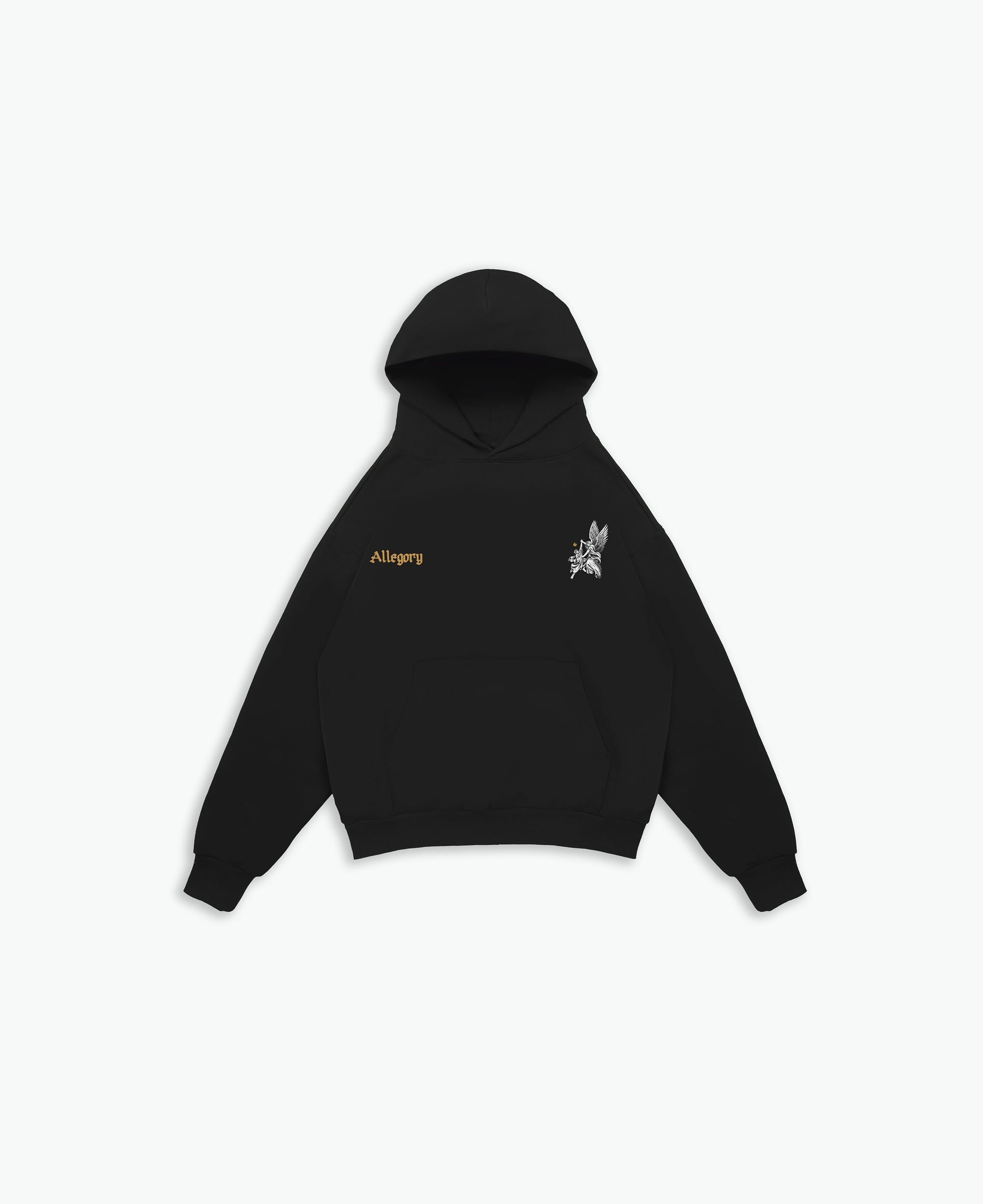 Wrestle With God Hoodie / Black-2