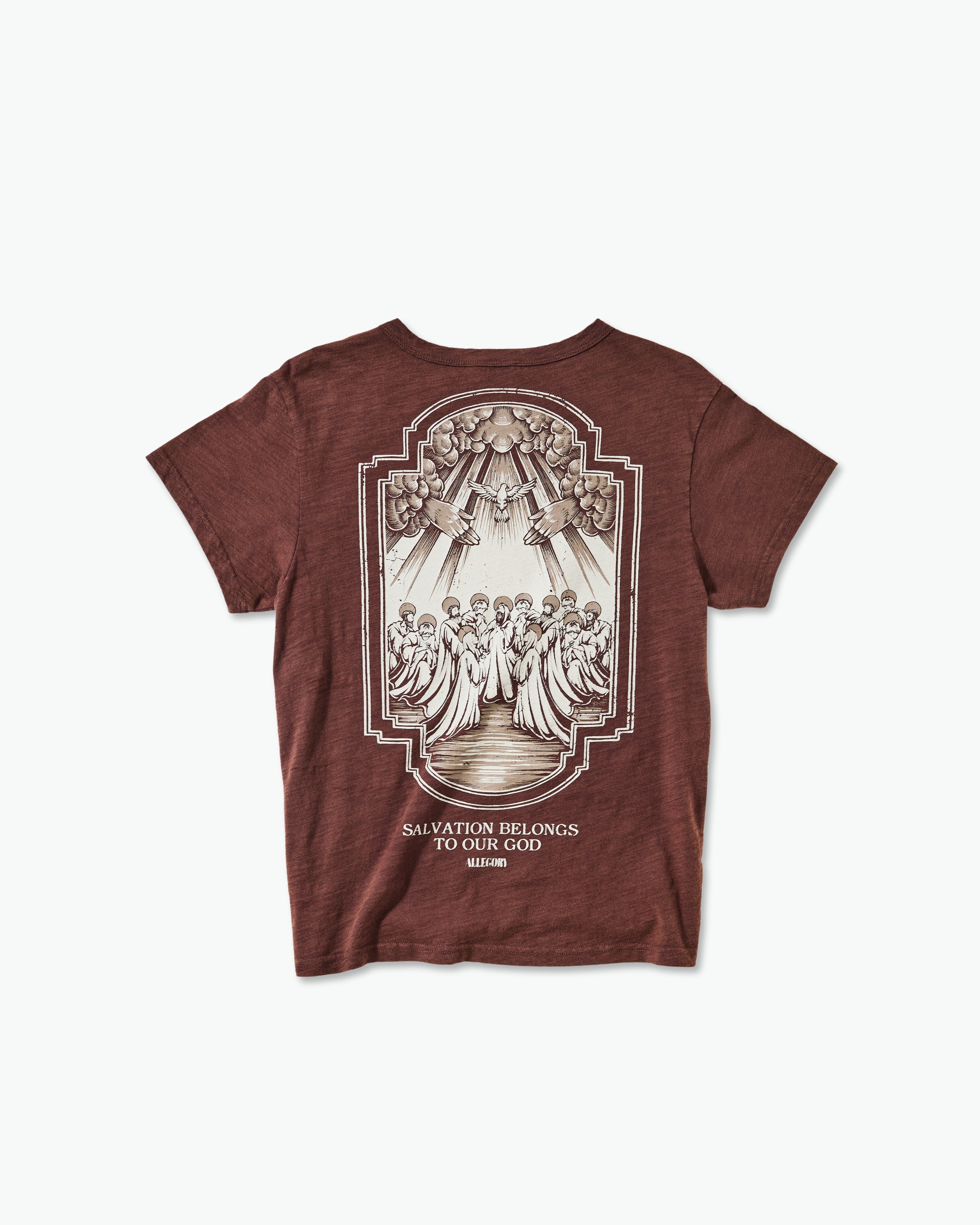 Saved by Grace Classic Tee / Washed Coffee